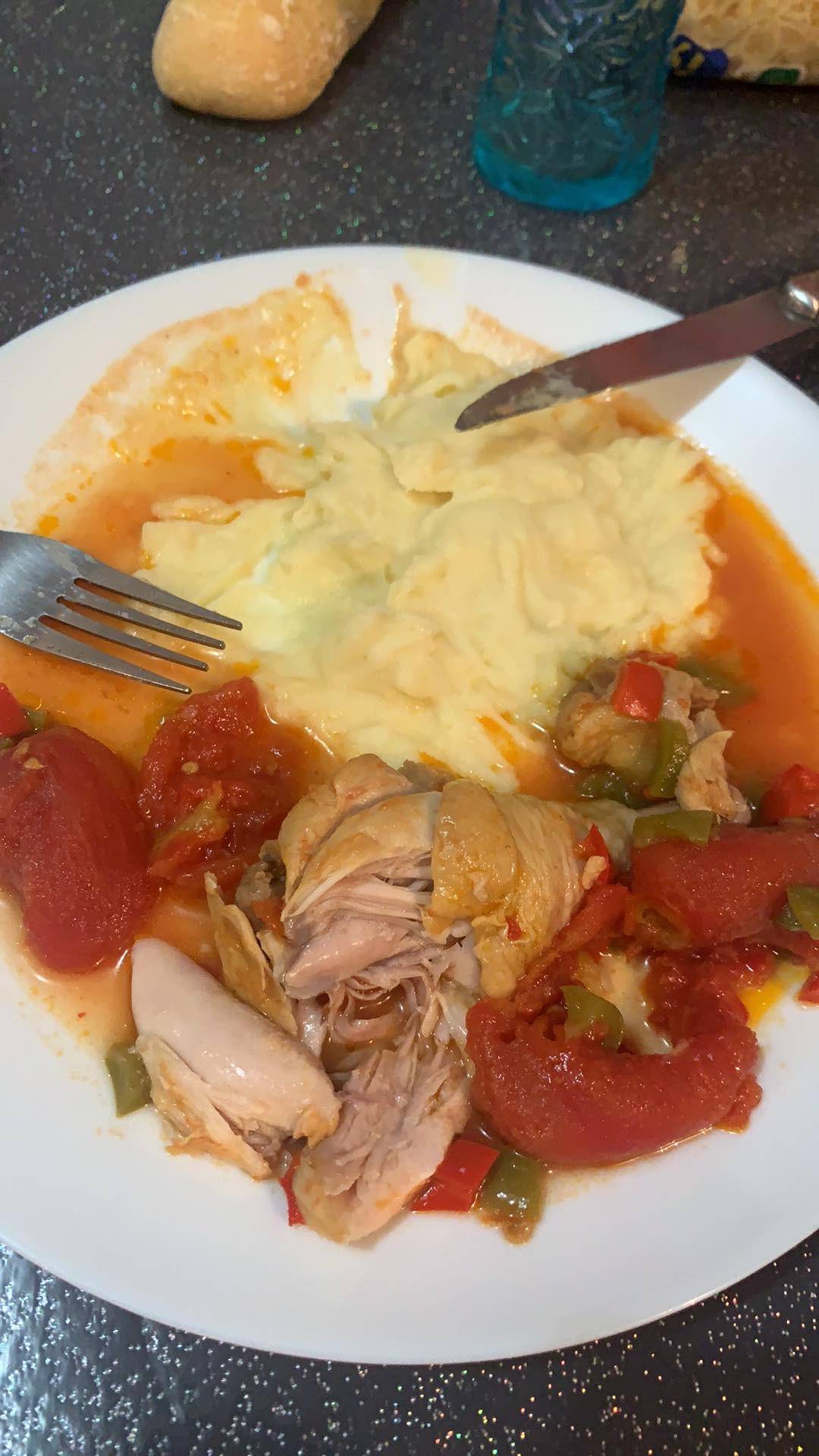 Poulet basquaise sans vin - Recepten Cookeo | Moulinex