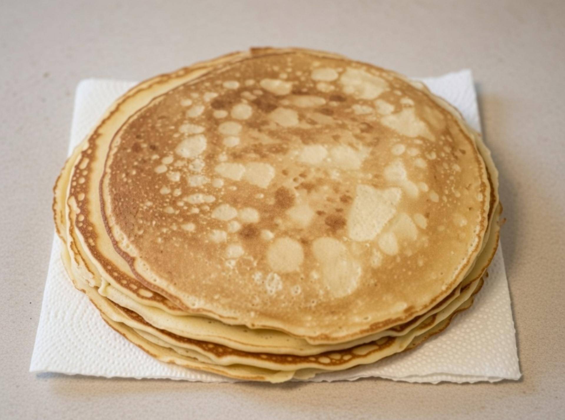 Crêpes nature - Recette Kitchen Machines Touch/Touch + | Moulinex