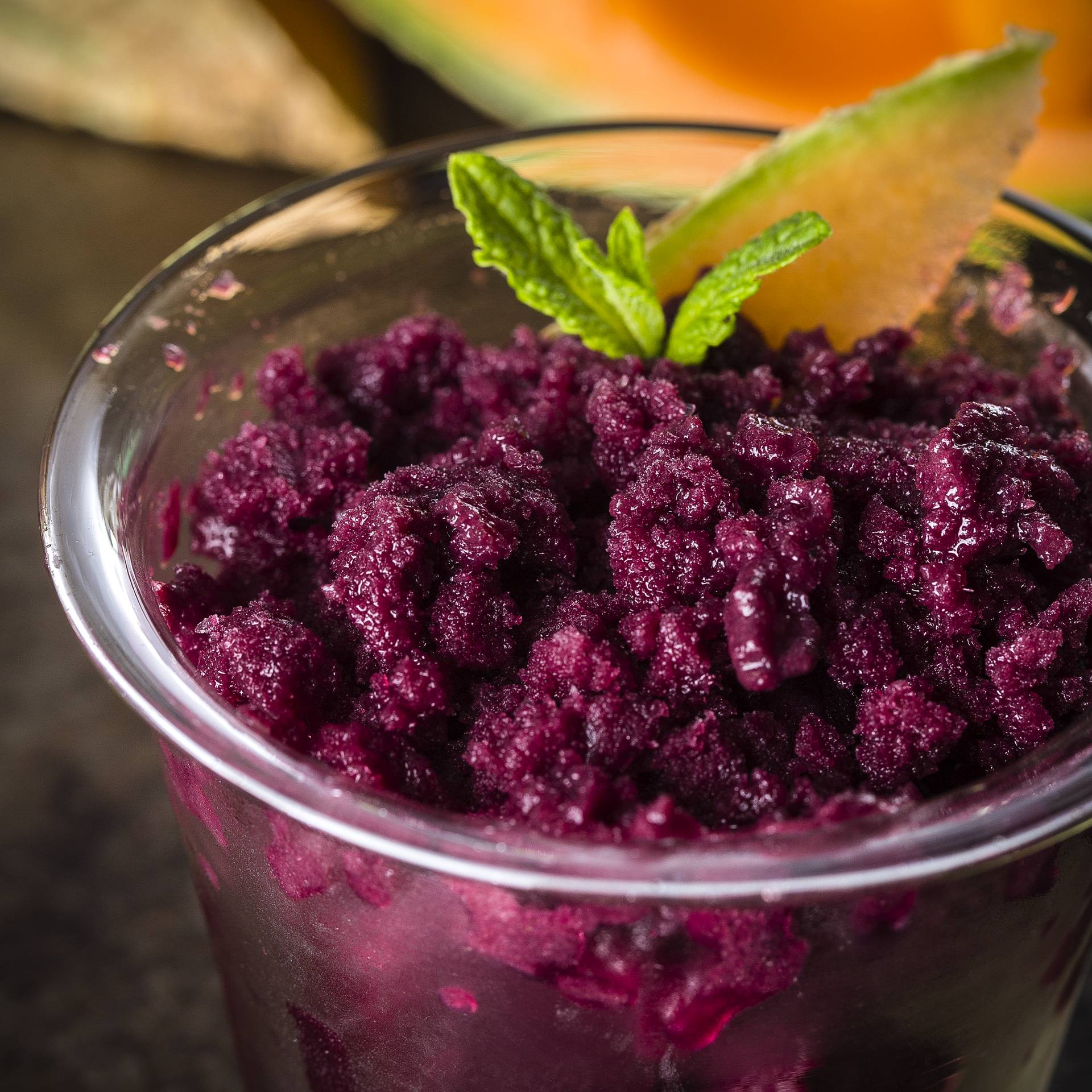 Granité au melon & cassis - Recette Ultrablend Boost | Moulinex