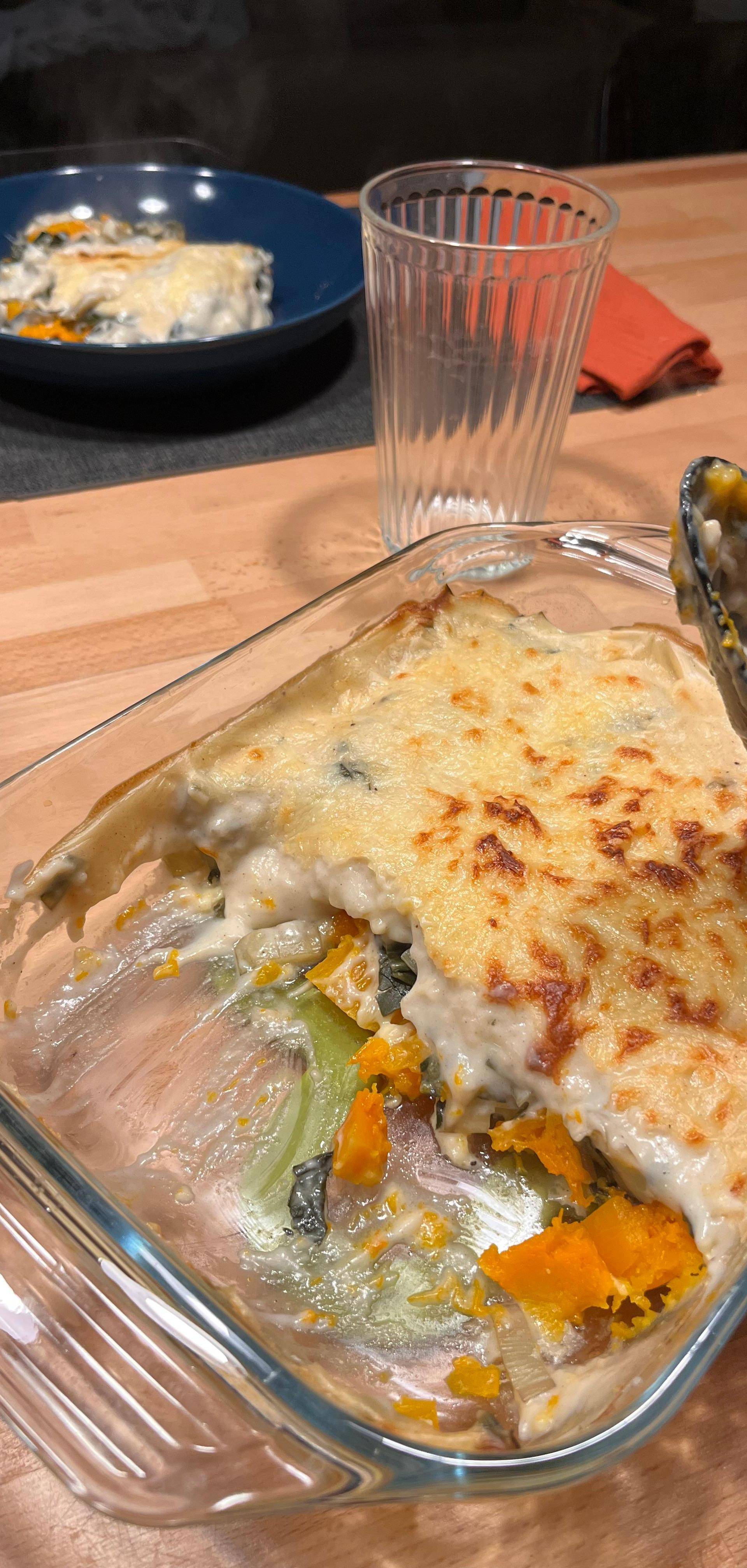 Gratin butternut et blettes - Recette Cookeo V3 | Moulinex