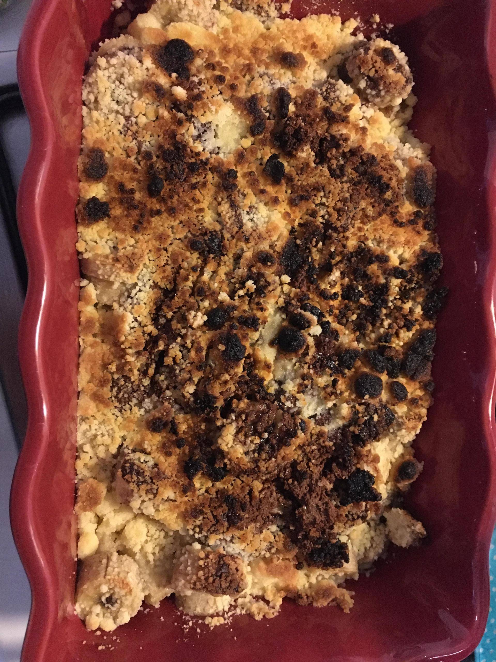 Crumble bananes nutella - Recepten Companion | Moulinex