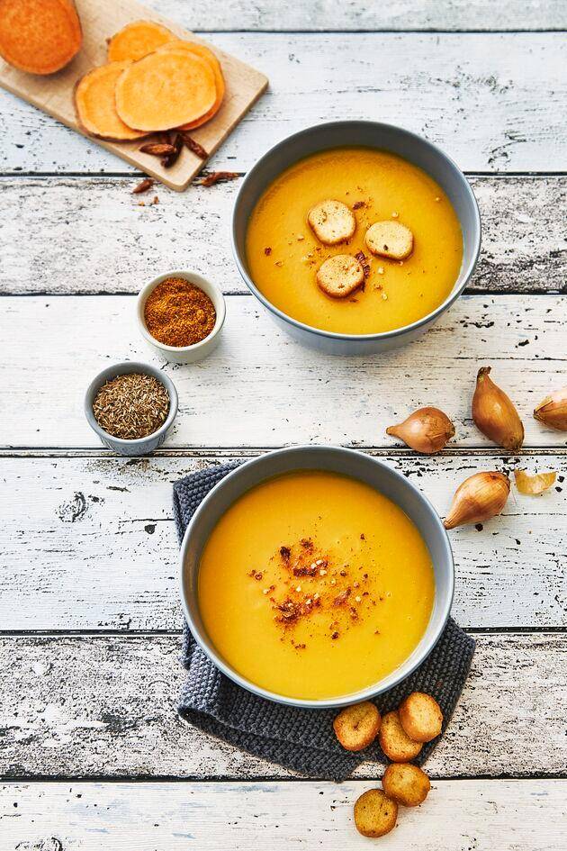 Velouté de patate douce - Recepten Perfectmix Cook | Moulinex
