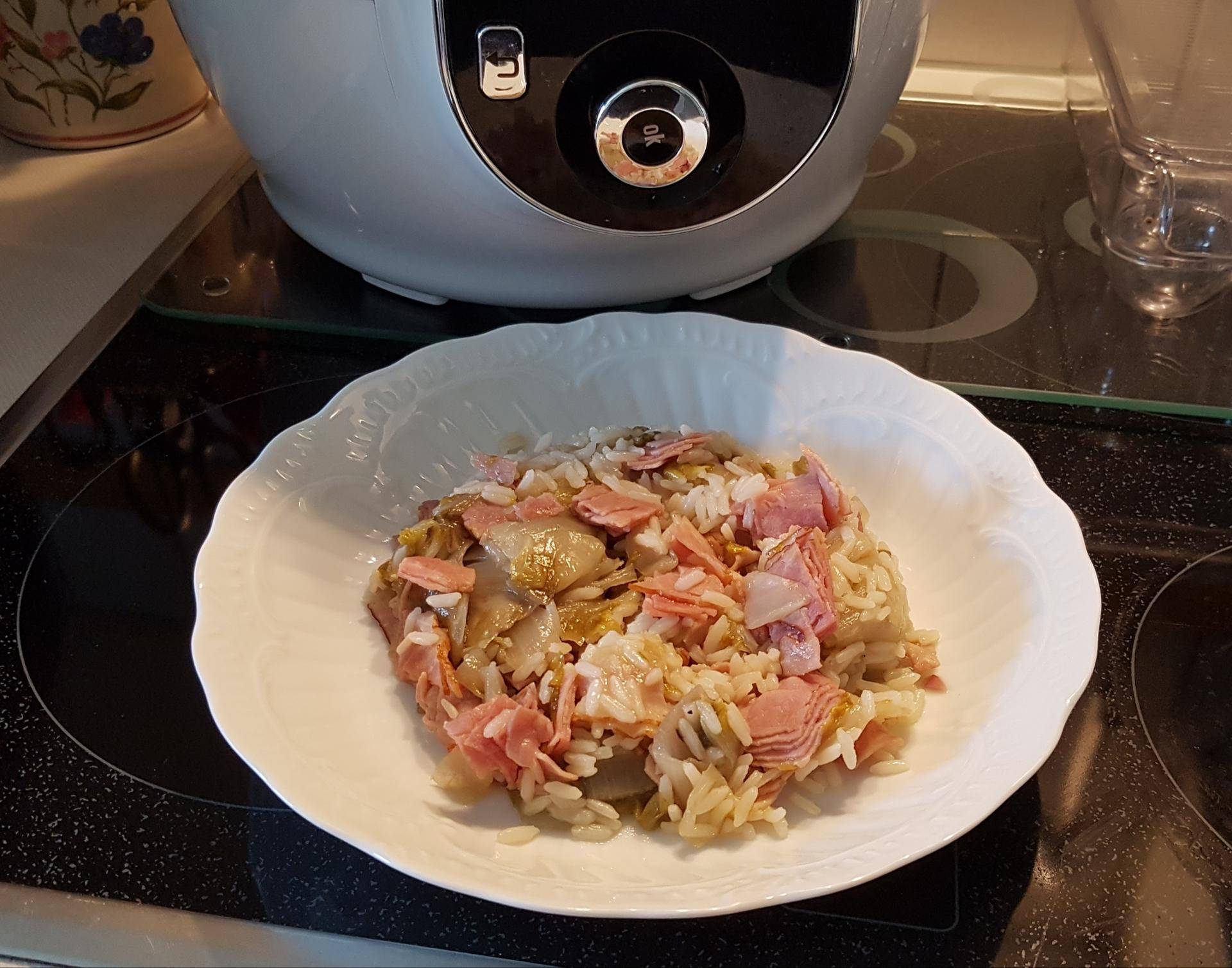 Riz aux endives et jambon - Recepten Cookeo | Moulinex