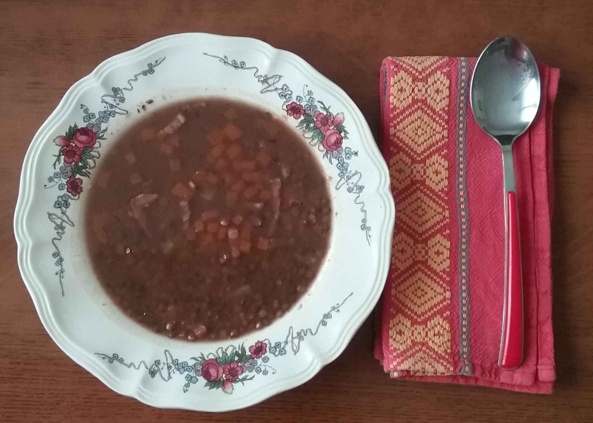 Potage aux lentilles avec carottes et pommes de terre - Recepten Cookeo | Moulinex