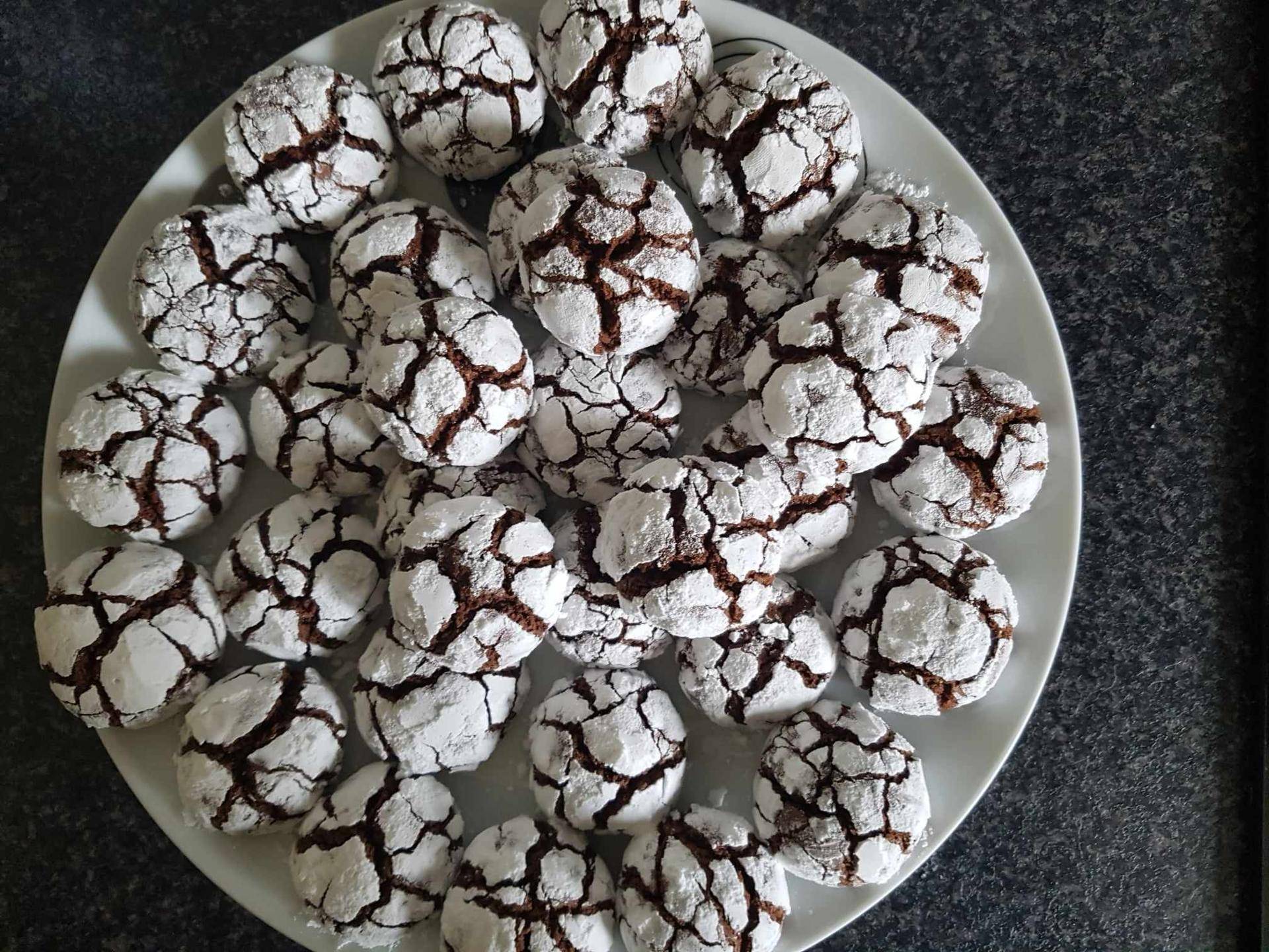 Craquelés au chocolat noir - Recette Companion Connect XL | Moulinex