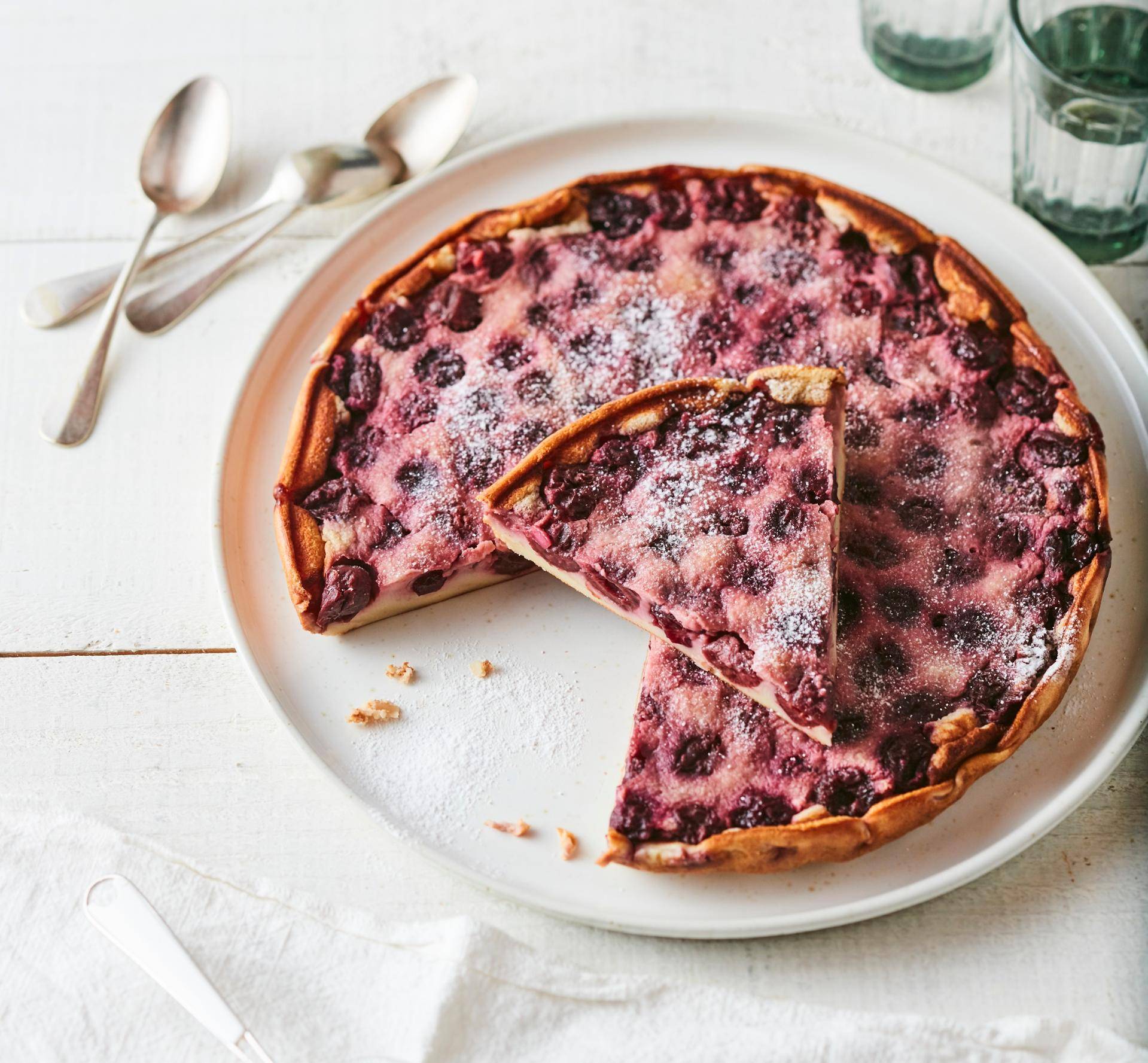 Clafoutis aux cerises - Recepten Cook'in One | Moulinex