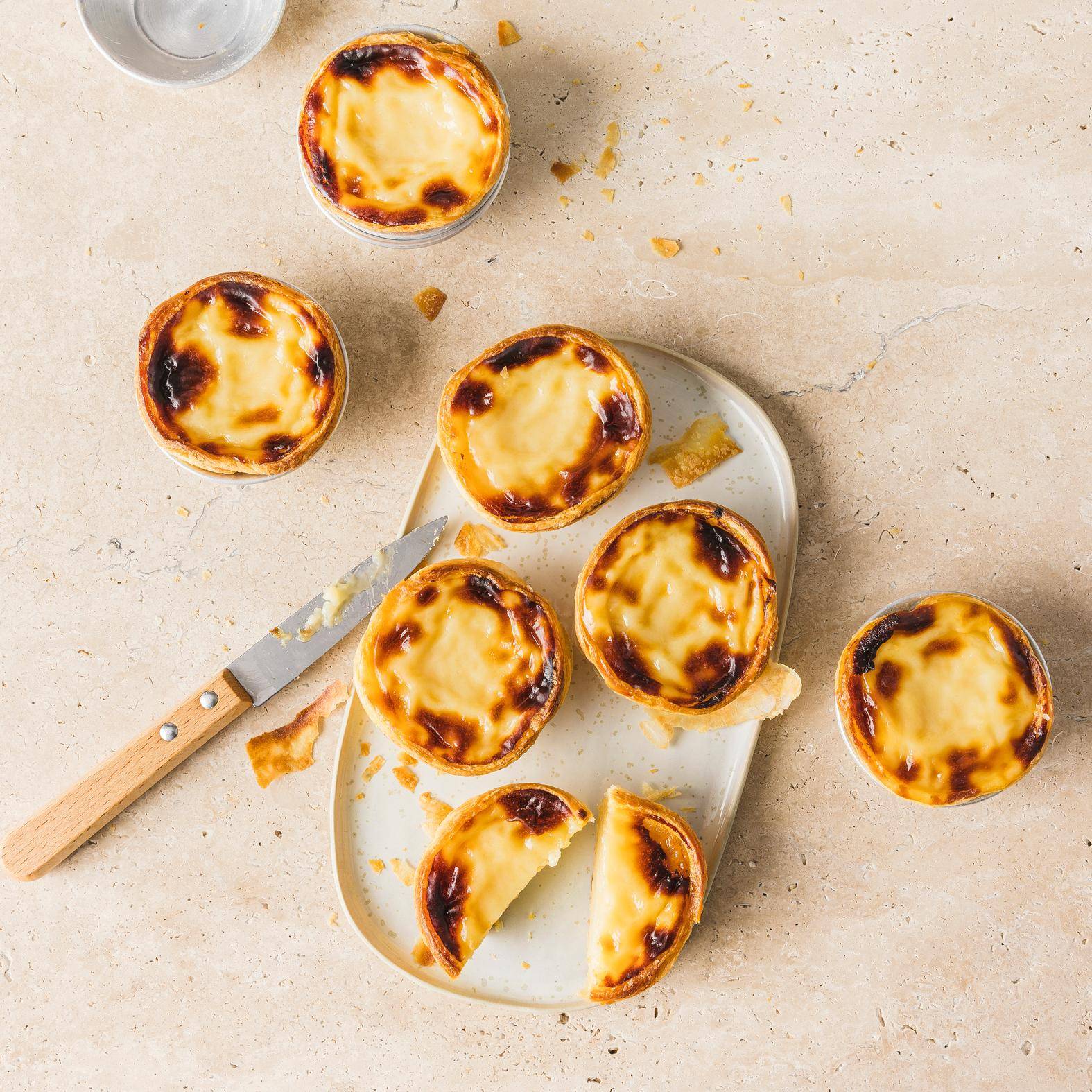Pastéis de nata - Recepten Kitchen Machines Touch/Touch + | Moulinex