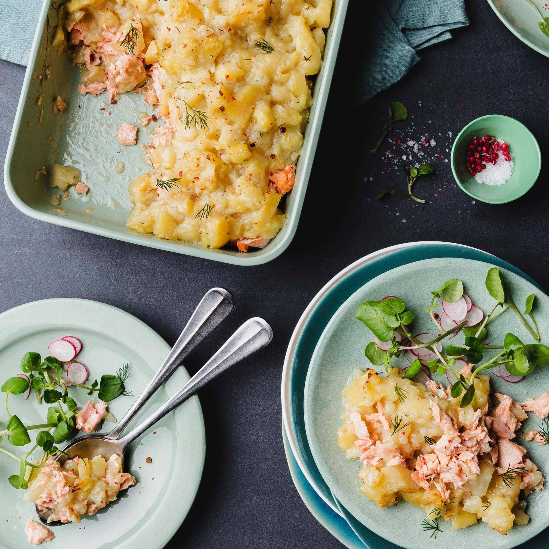 Parmentier au saumon - Recepten Cookeo | Moulinex