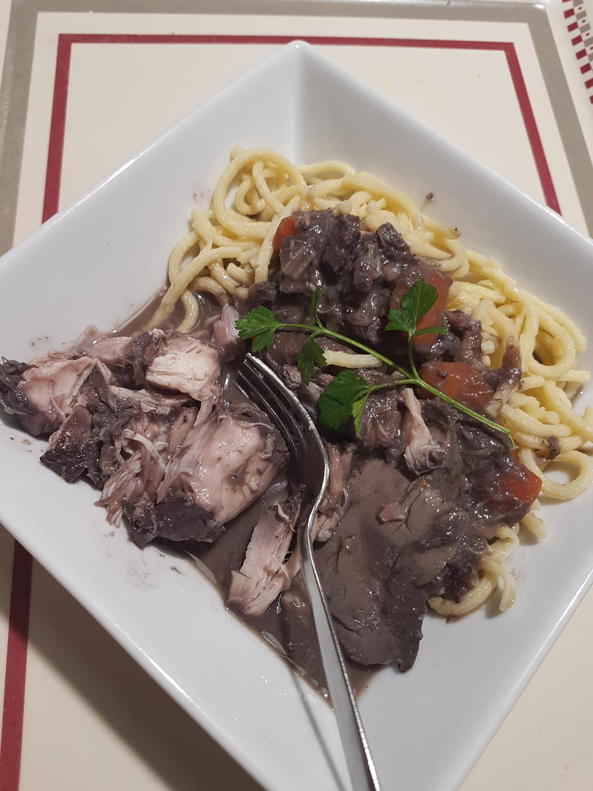 Lapin au vin rouge - Recepten Companion Connect XL | Moulinex