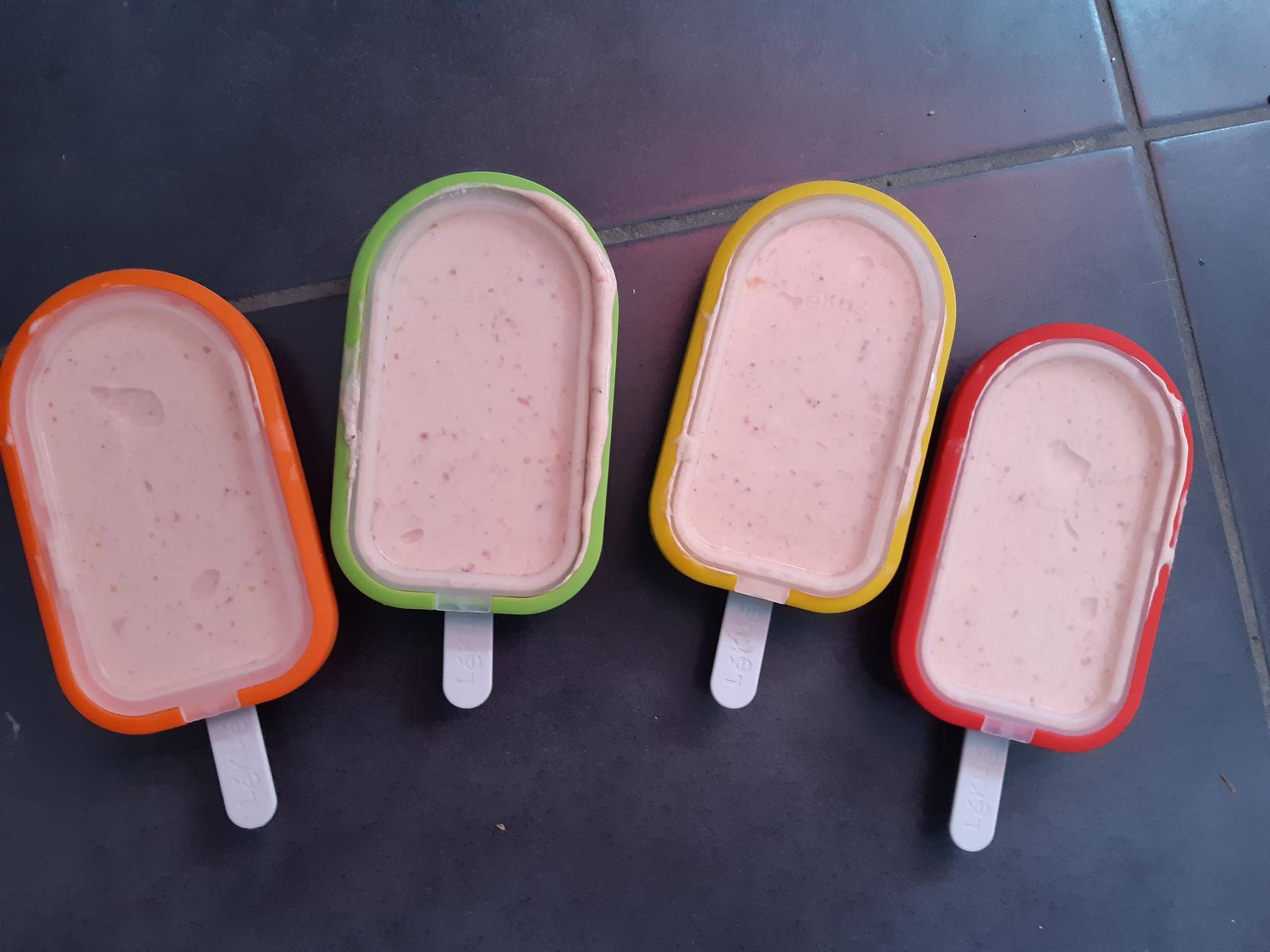 Glaces fraises mangue - Recepten Companion Connect XL | Moulinex