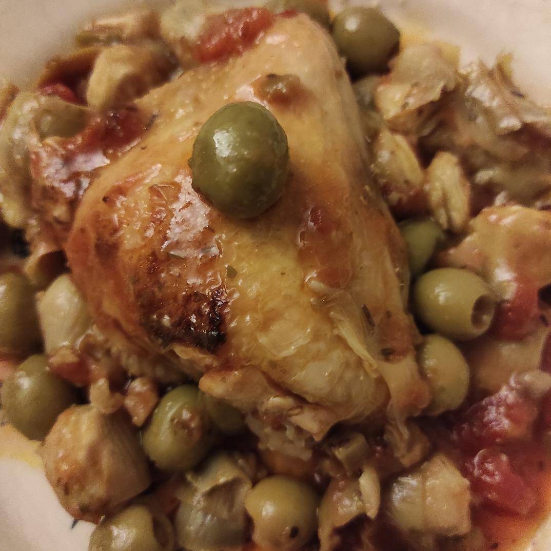Hauts de cuisse de poulet à l'italienne - Recepten Cookeo | Moulinex