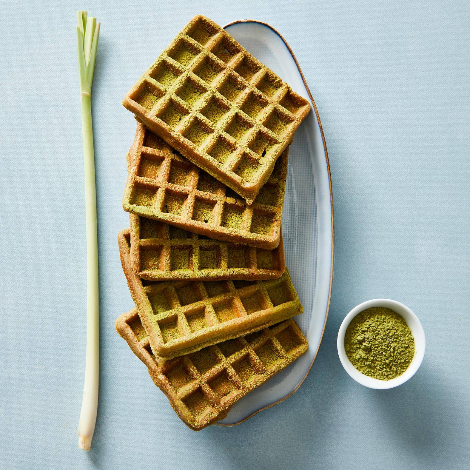 Gaufres croustillantes au thé matcha - Recepten Perfectmix + | Moulinex