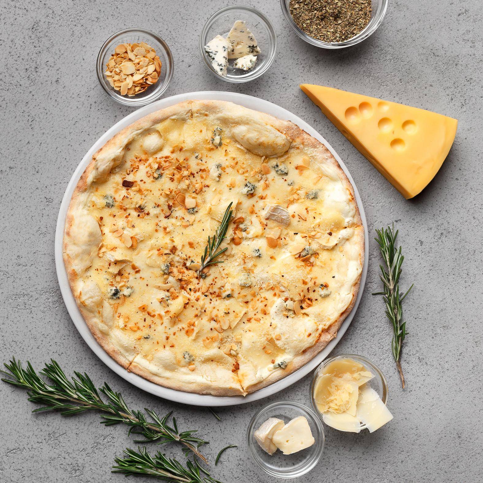 Pizza 4 fromages - Recette Easy Fry XL Surface | Moulinex
