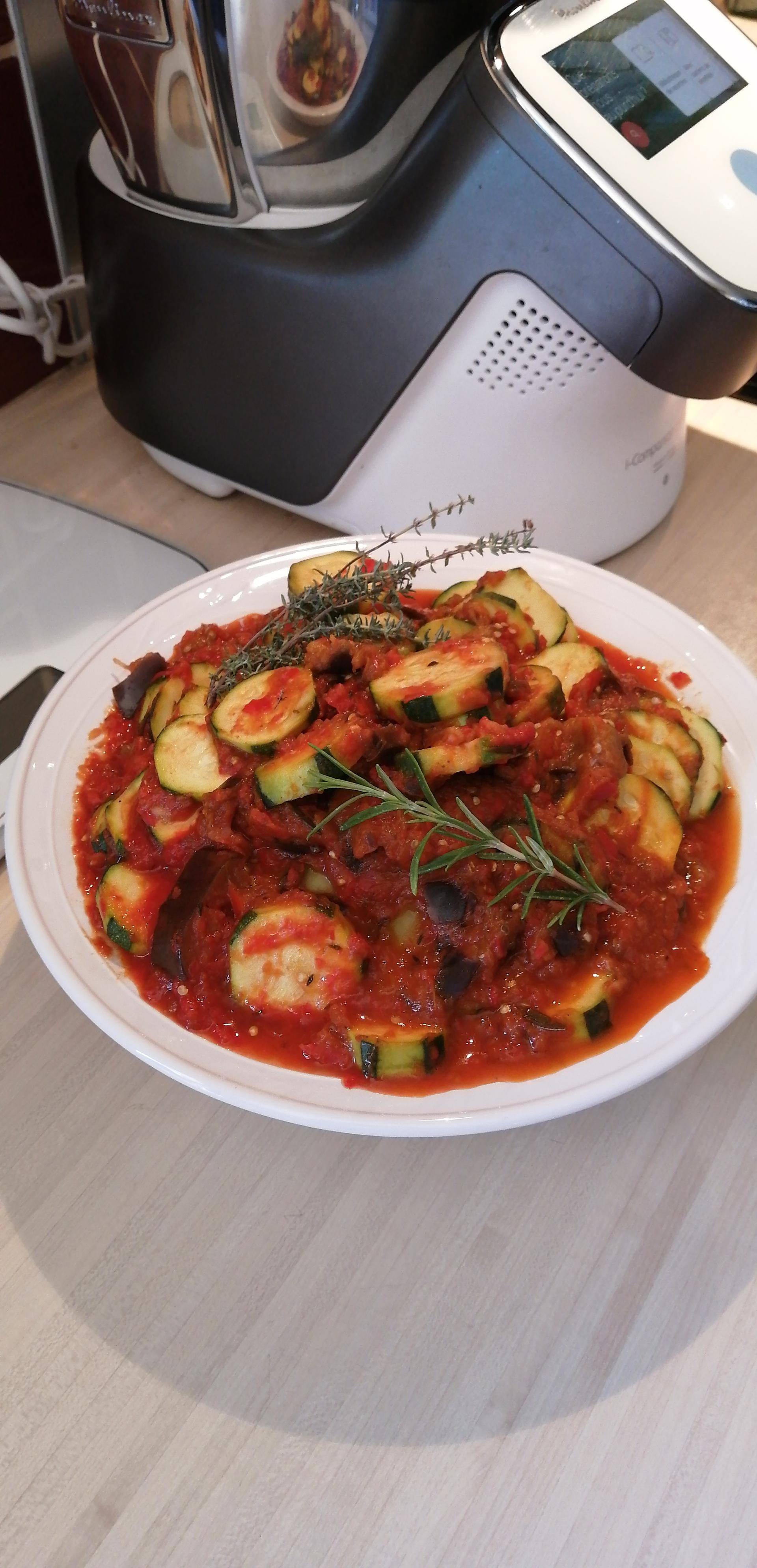 Ratatouille de mémé Denise - Recette Companion Connect XL | Moulinex