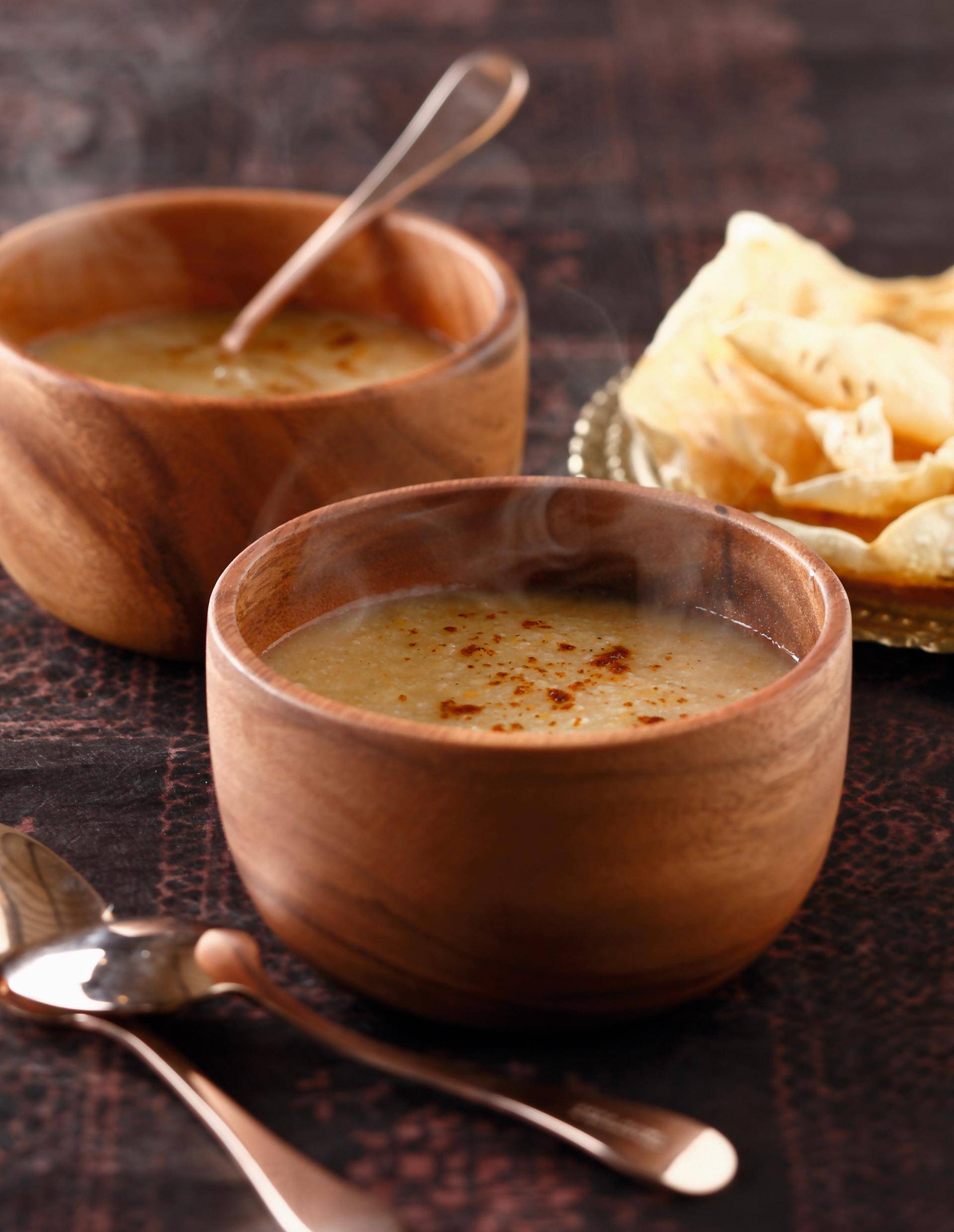 Velouté de chou-fleur au garam masala - Recette undefined | Moulinex