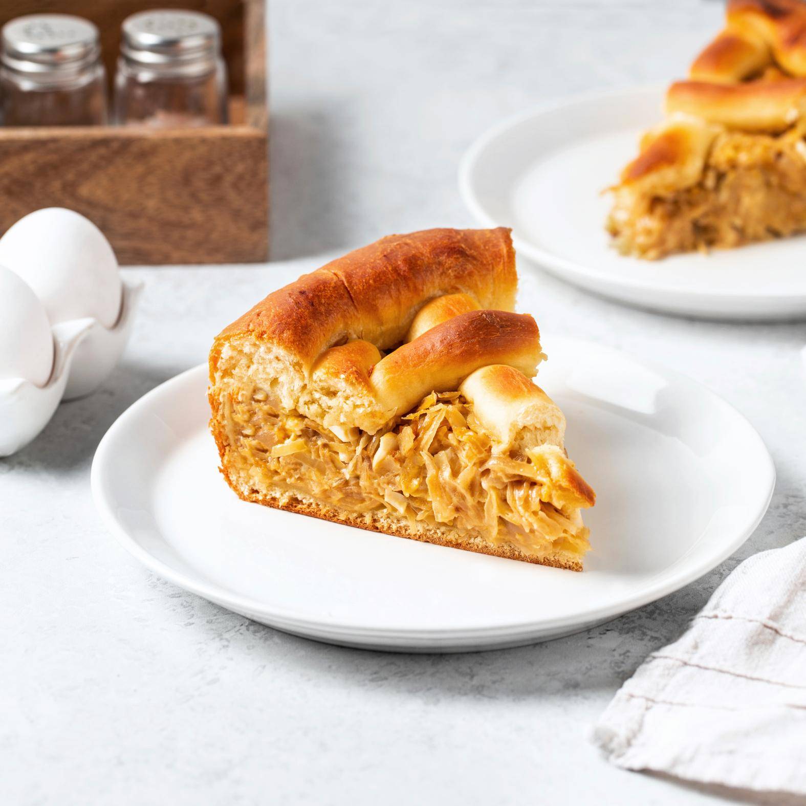 Tarte au chou et aux œufs - Recette Kitchen Machines Touch/Touch + | Moulinex