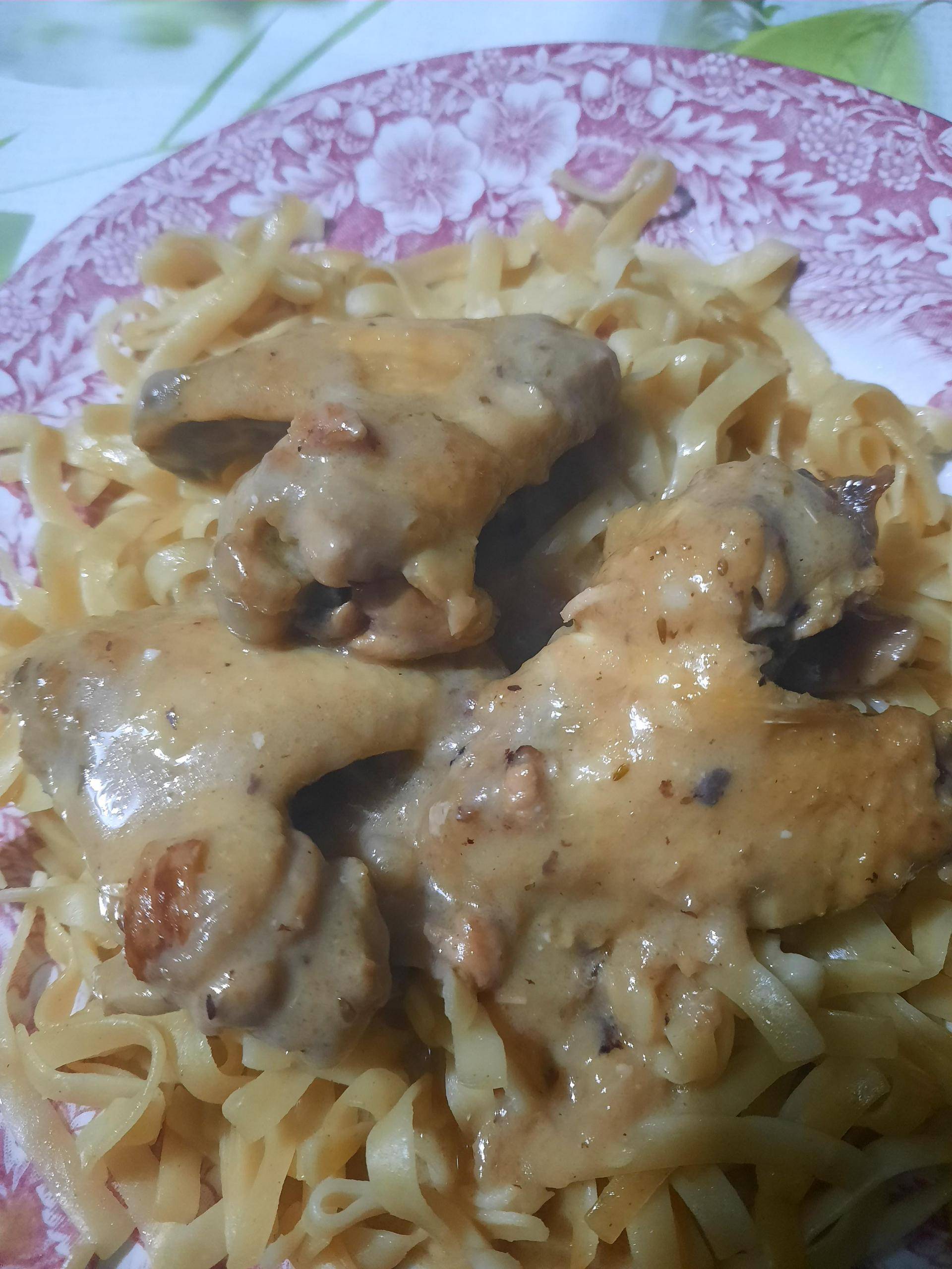 Ailes de poulet à la crème - Recepten Cookeo | Moulinex