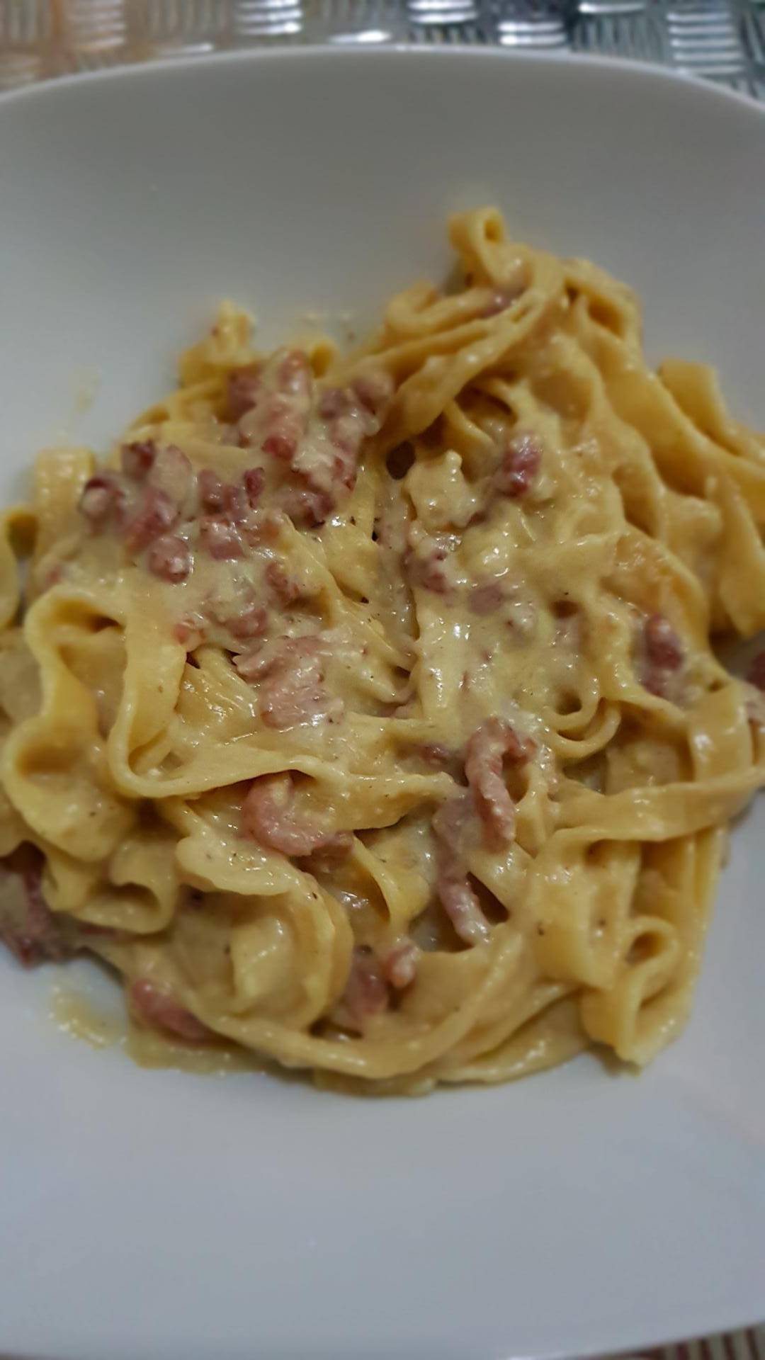 Tagliatelles carbonara - Recepten Cookeo | Moulinex