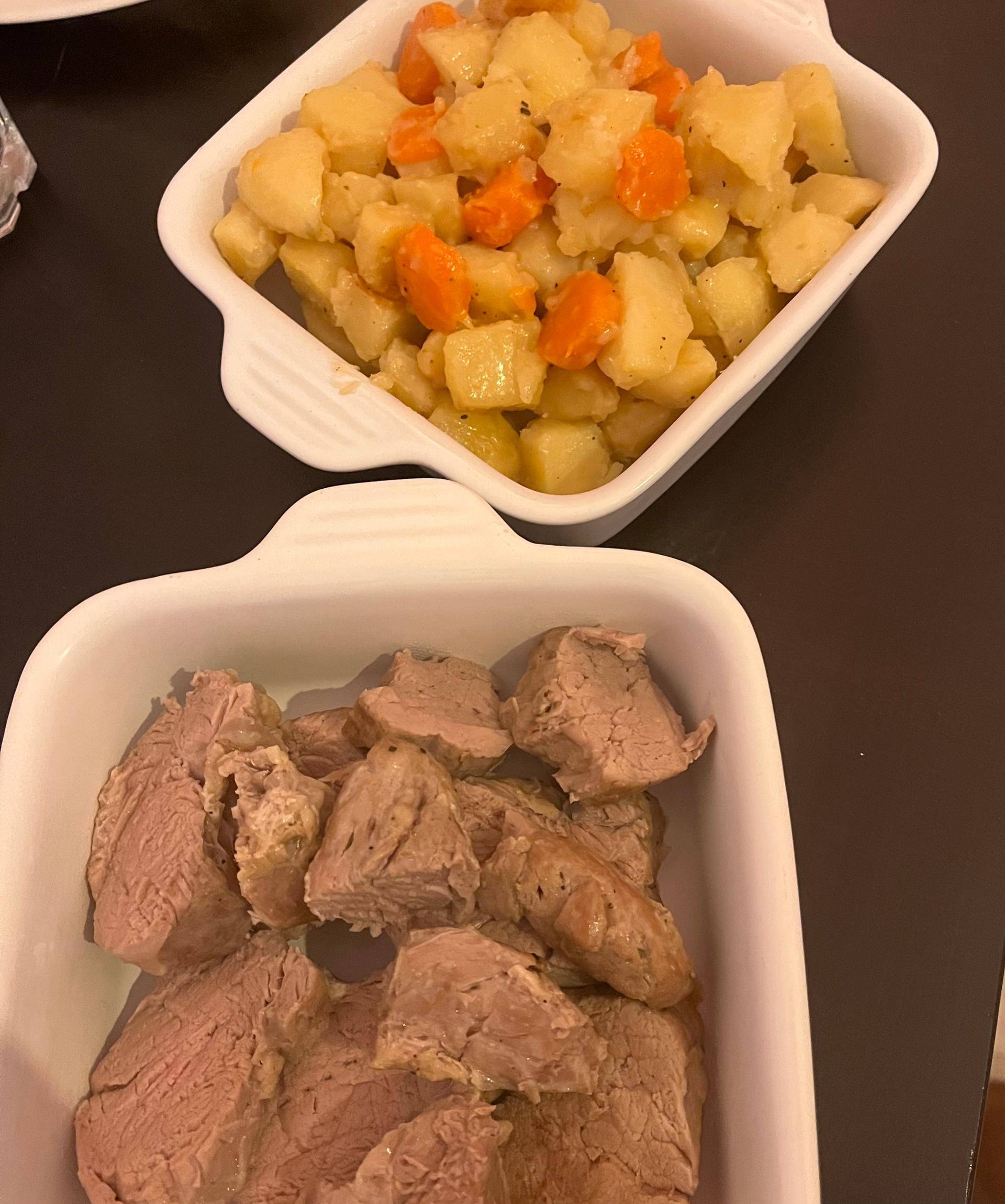Filet mignon - pomme de terre, carotte - Recette Cookeo | Moulinex