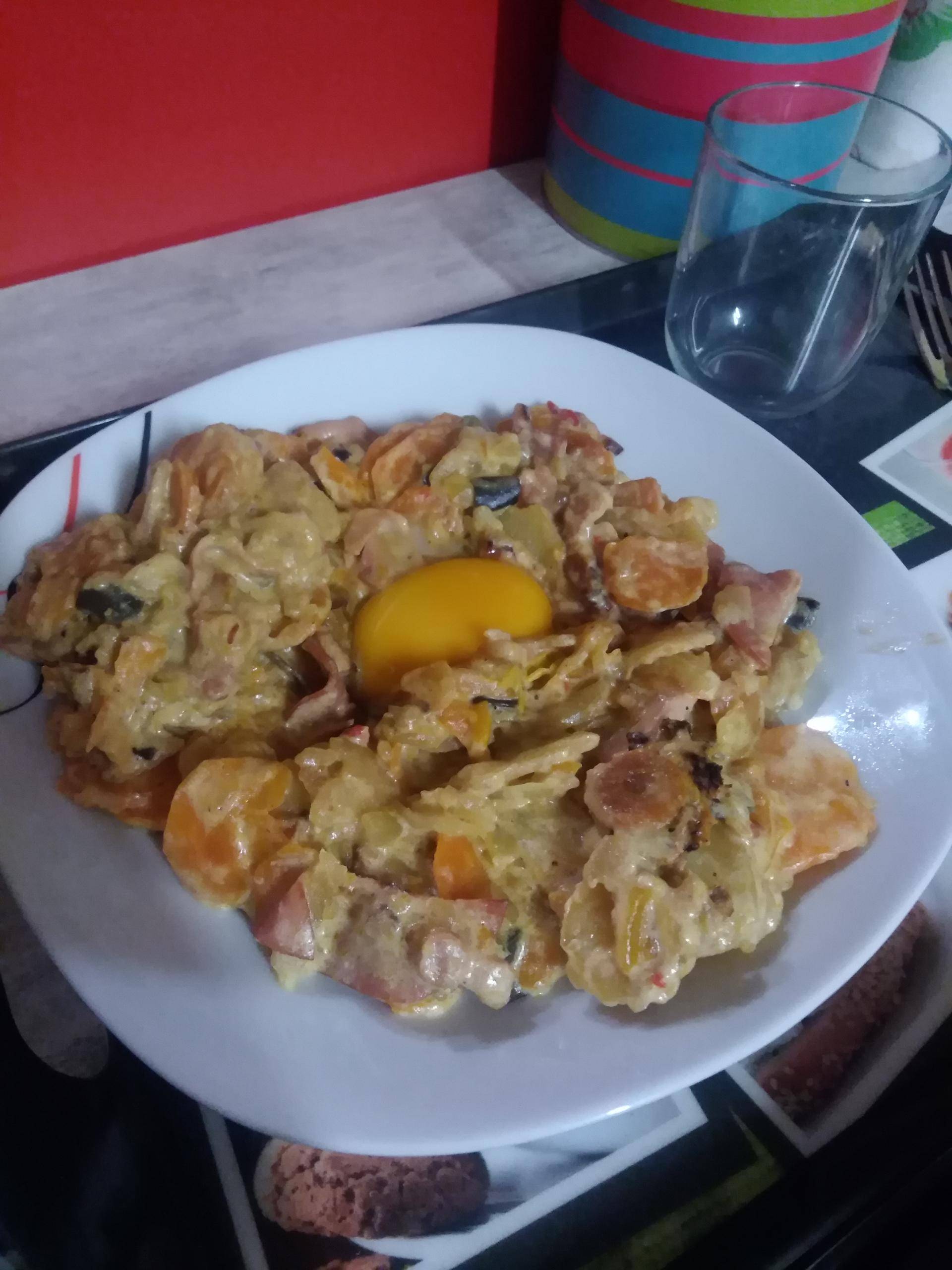 Légumes à la carbonara - Recette Cookeo | Moulinex