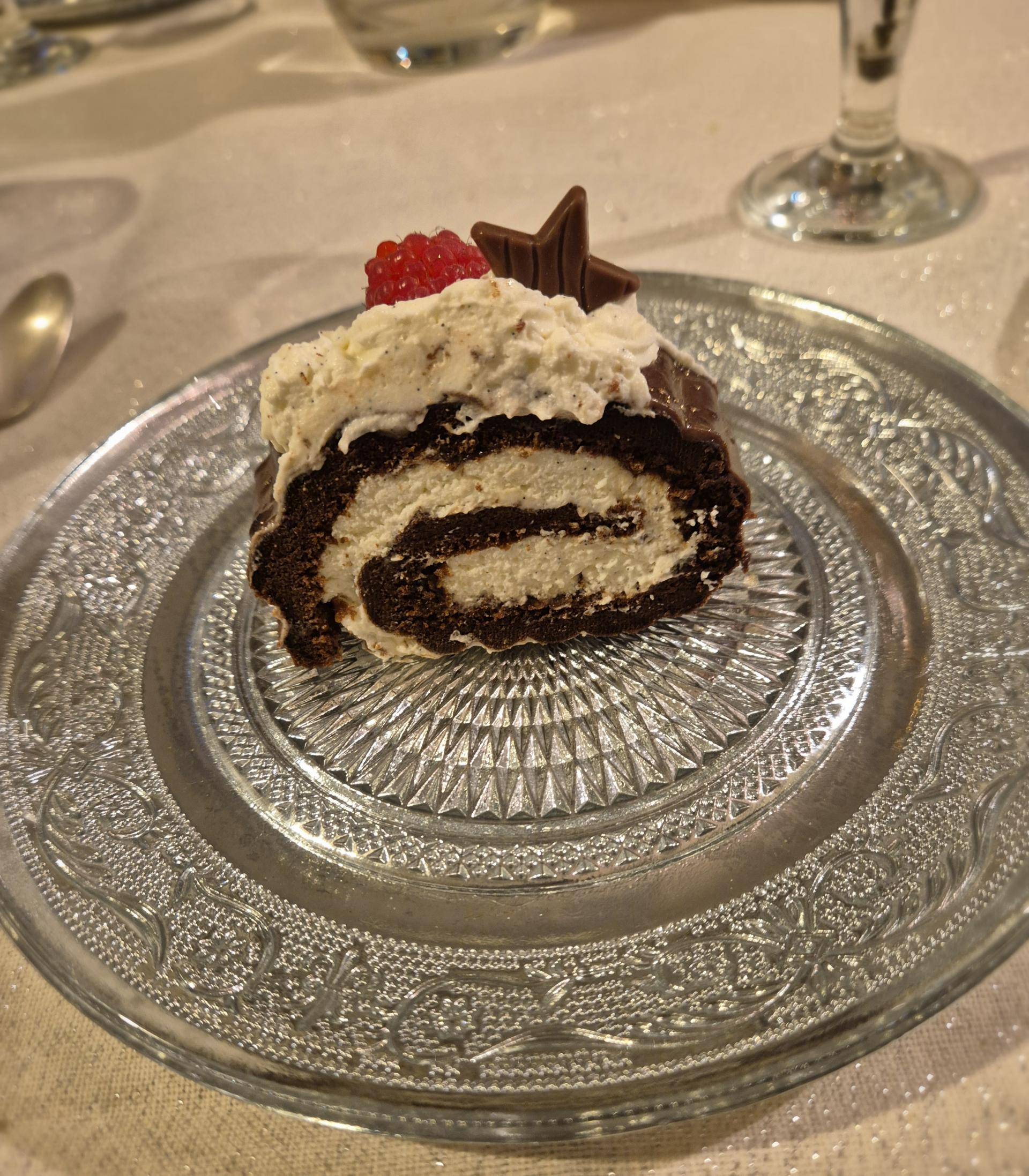 Bûche vanille framboise - Recette Kitchen Machines Touch/Touch + | Moulinex