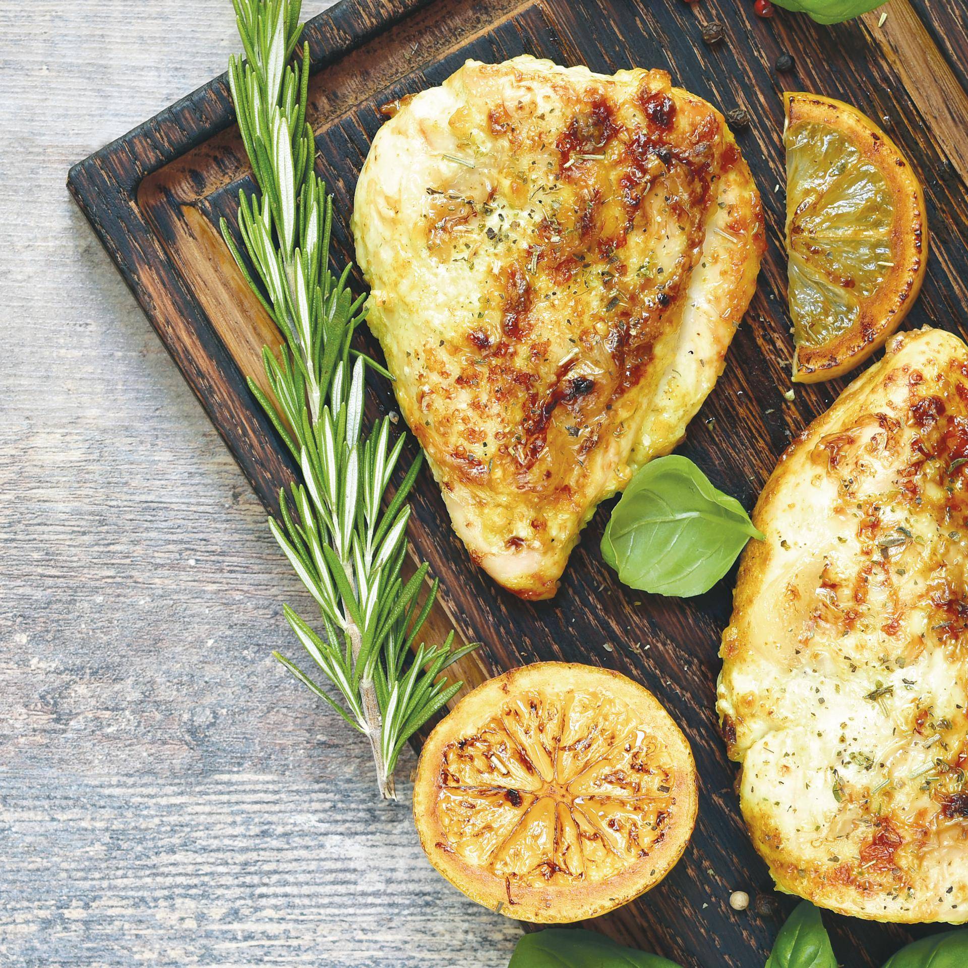 Poulet grillé à la grecque - Recette Easy Fry Compact | Moulinex