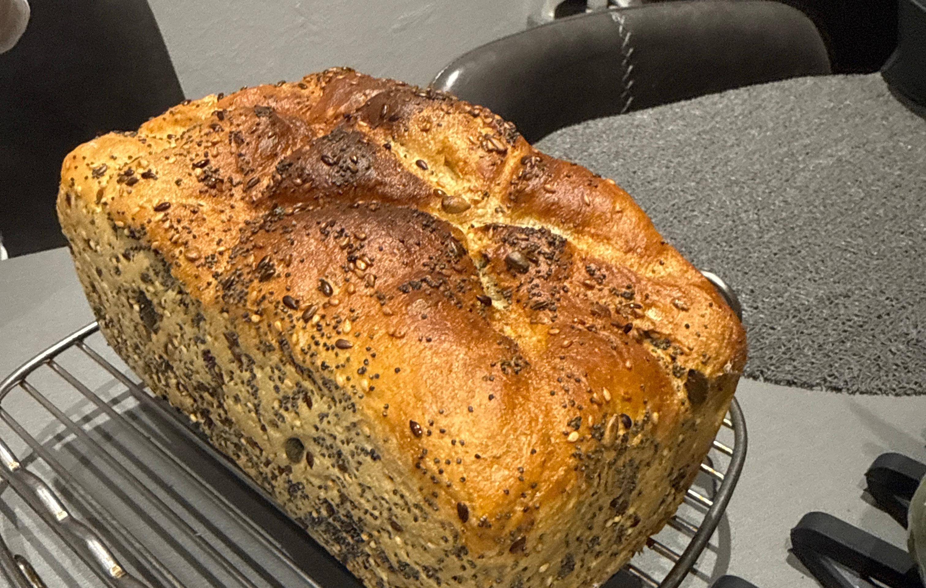 Pain mi-complet et mi-céréales - Recette Cookeo Infinity Autostir | Moulinex