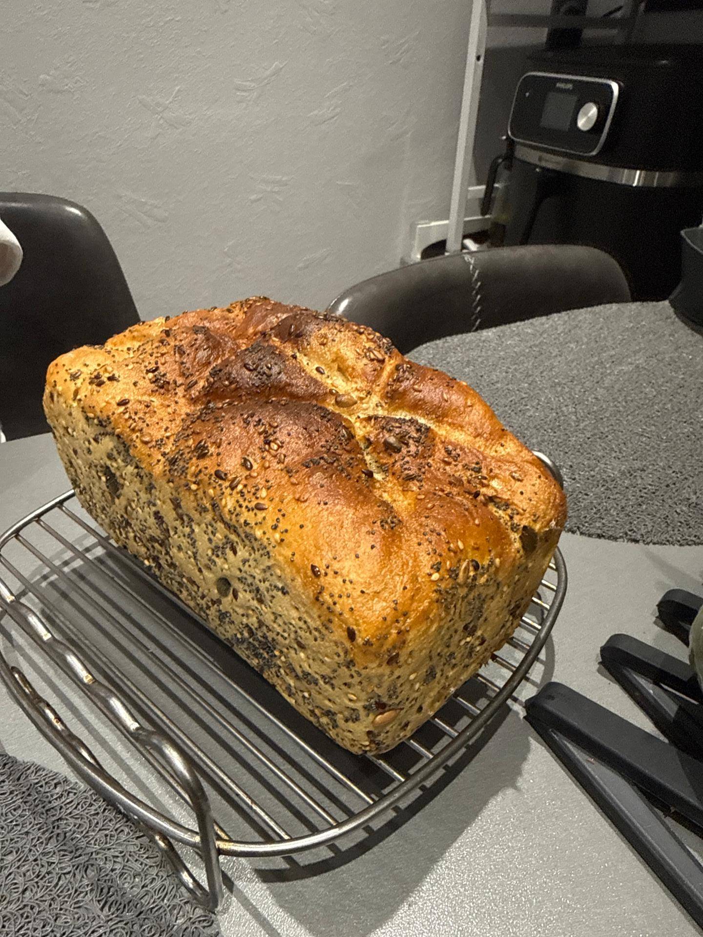 Pain mi-complet et mi-céréales - Recette Cookeo Infinity Autostir | Moulinex