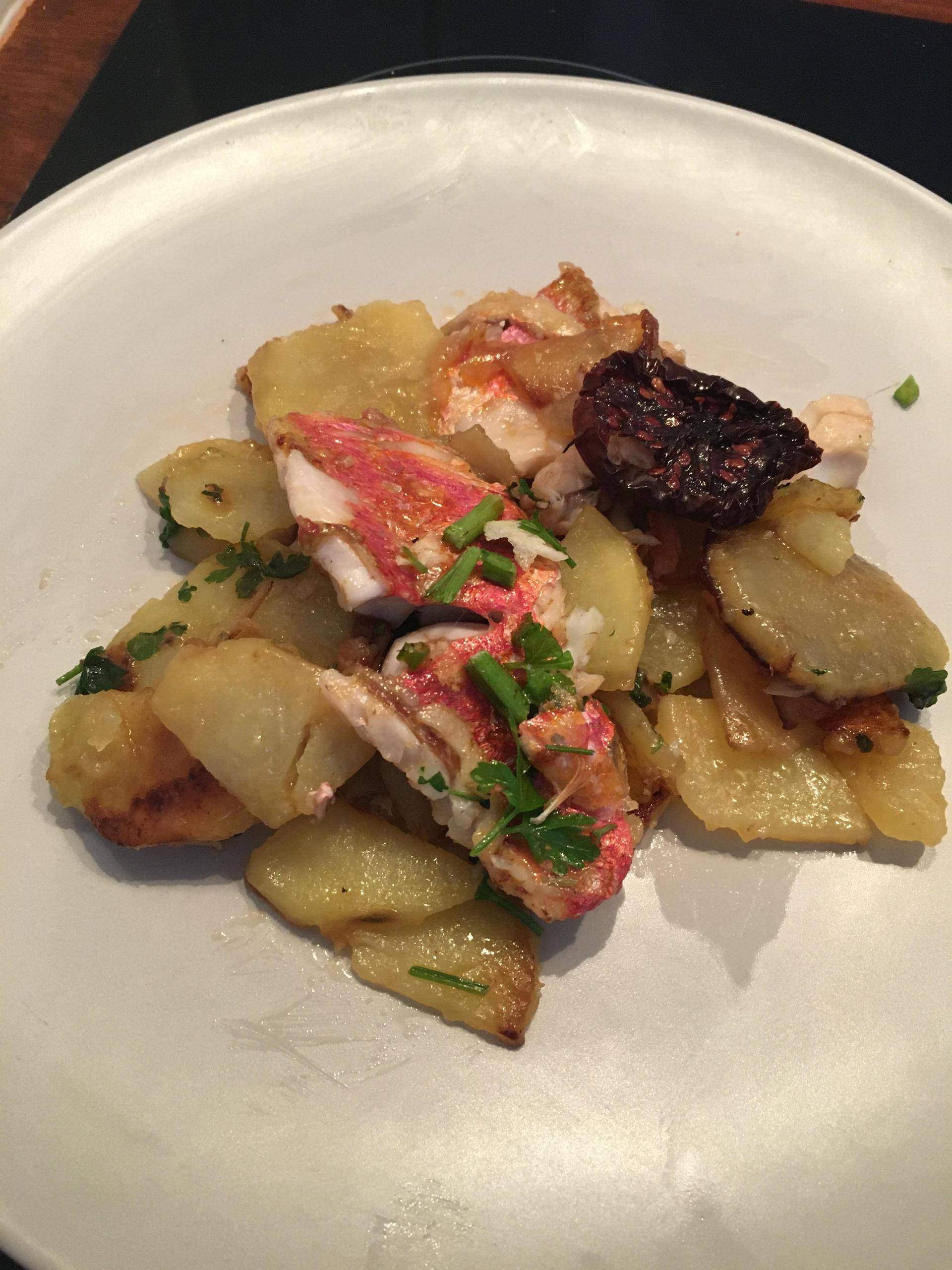 Rougets grillés et pommes de terre à la provençale - Recepten Cookeo | Moulinex