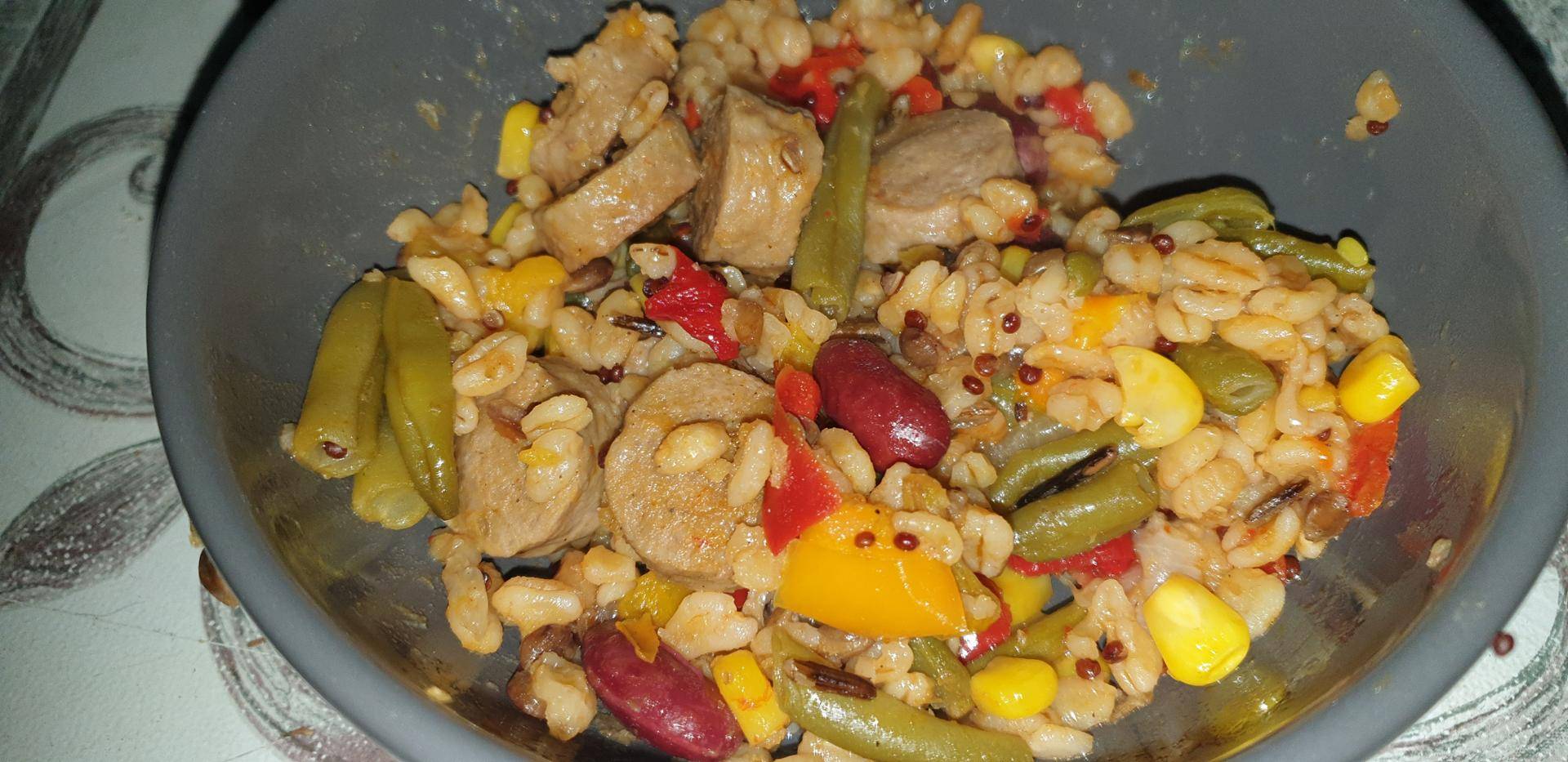 Mix mexicain ble quinoa lentille - Recette Cookeo | Moulinex
