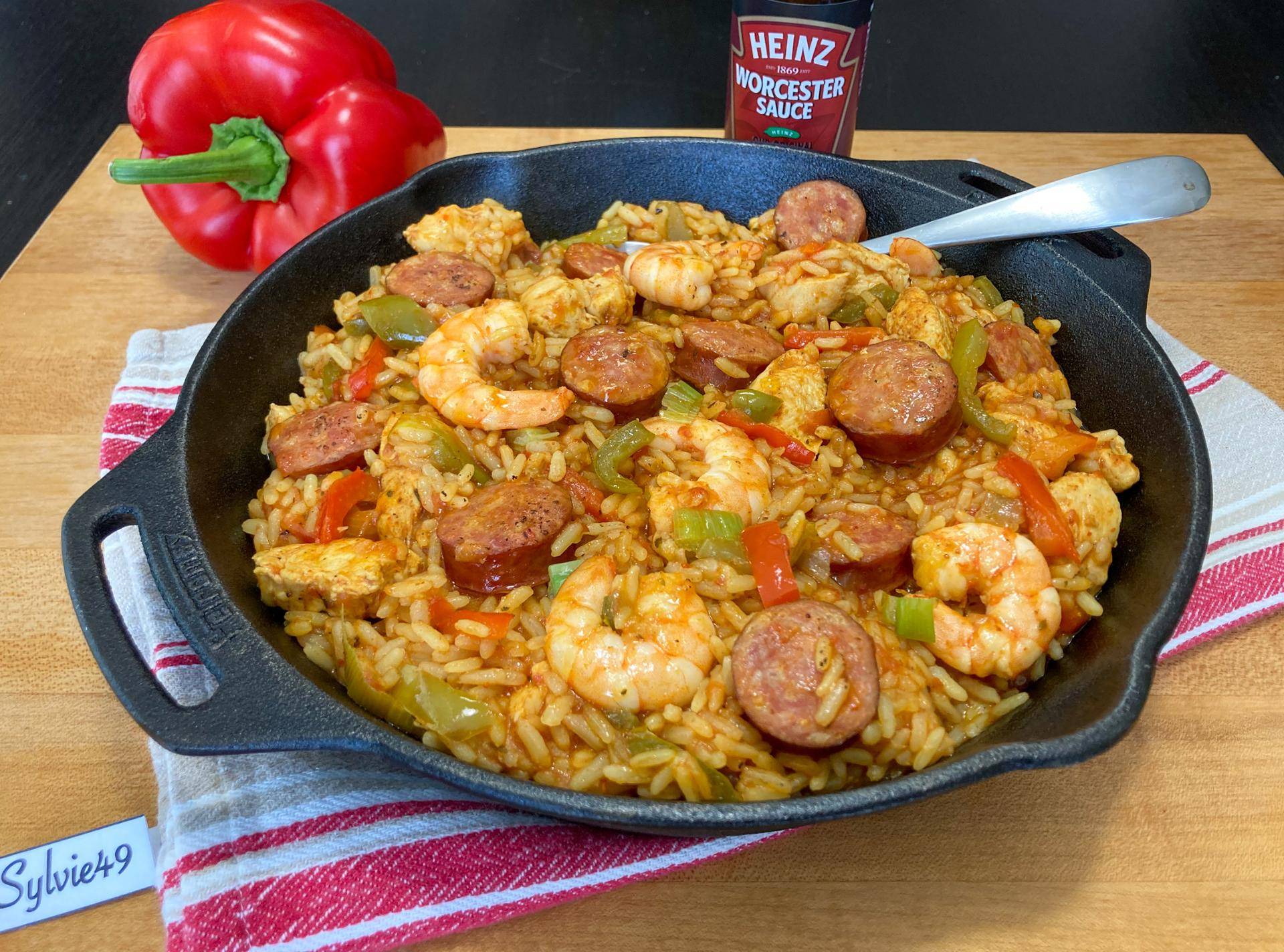 Jambalaya comme à la Nouvelle Orléans - Recepten Cookeo V3 | Moulinex