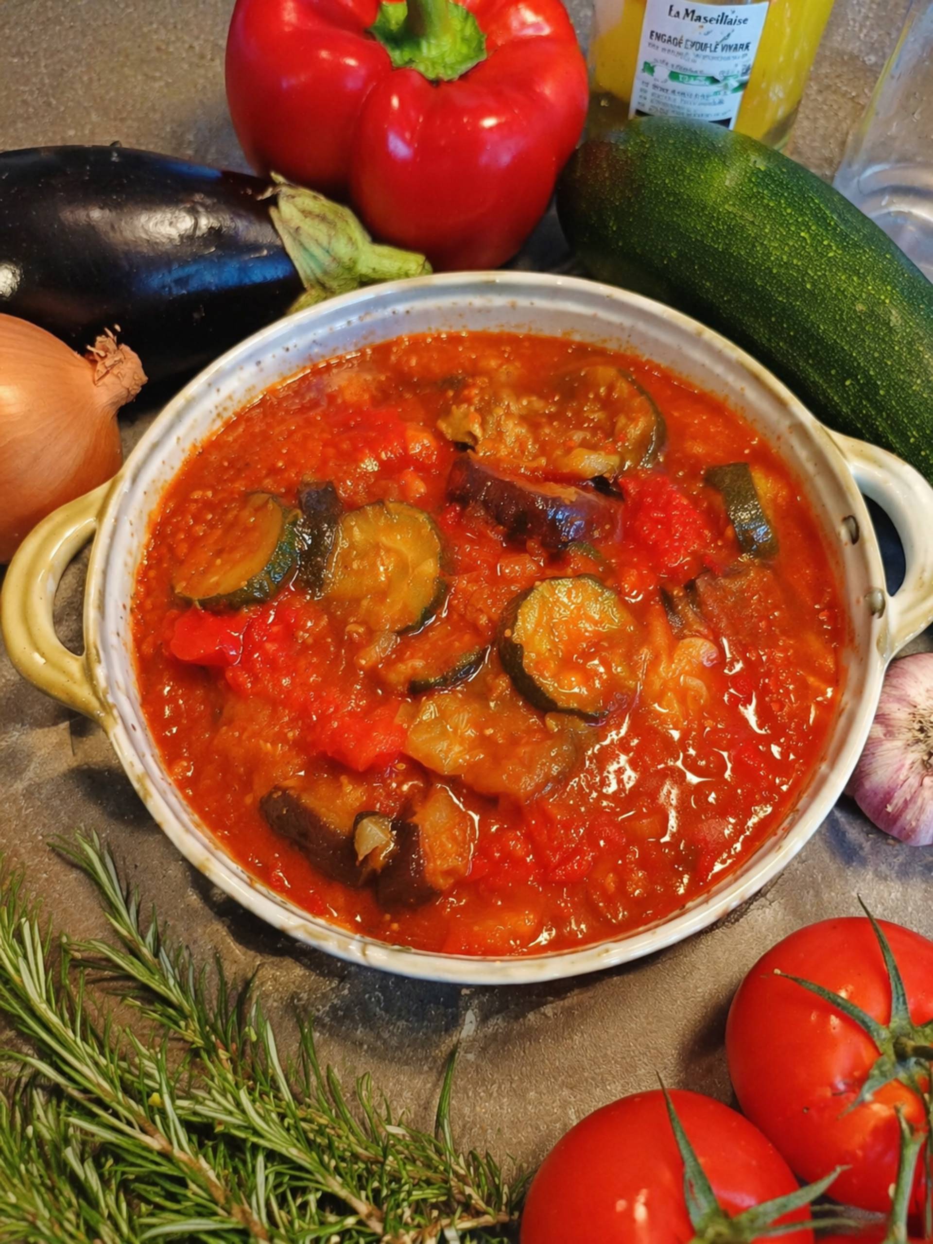 Ratatouille simple et rapide de Kanou kanou - Recette Cookeo | Moulinex