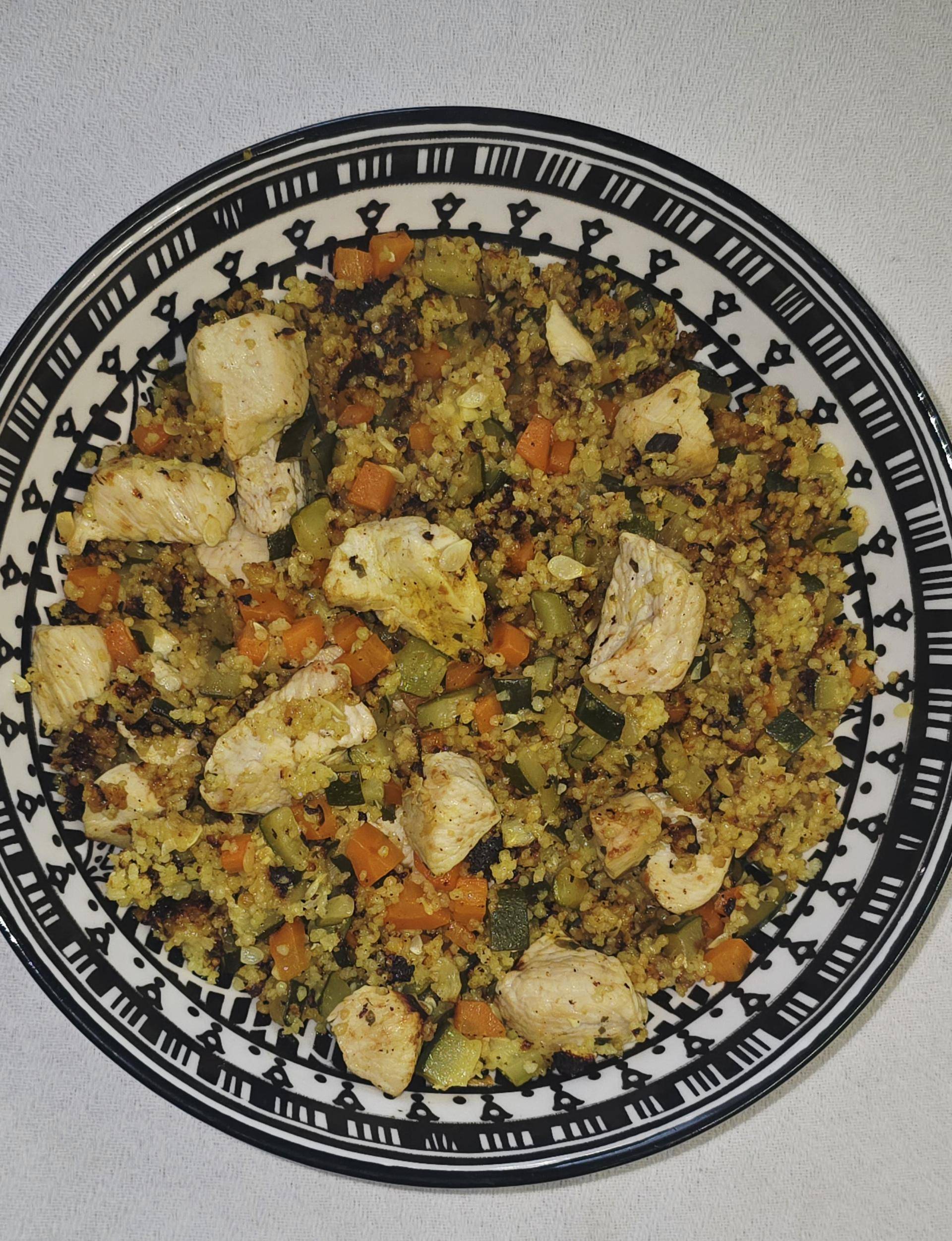 Poulet du soleil carottes courgette - Recette Cookeo V3 | Moulinex