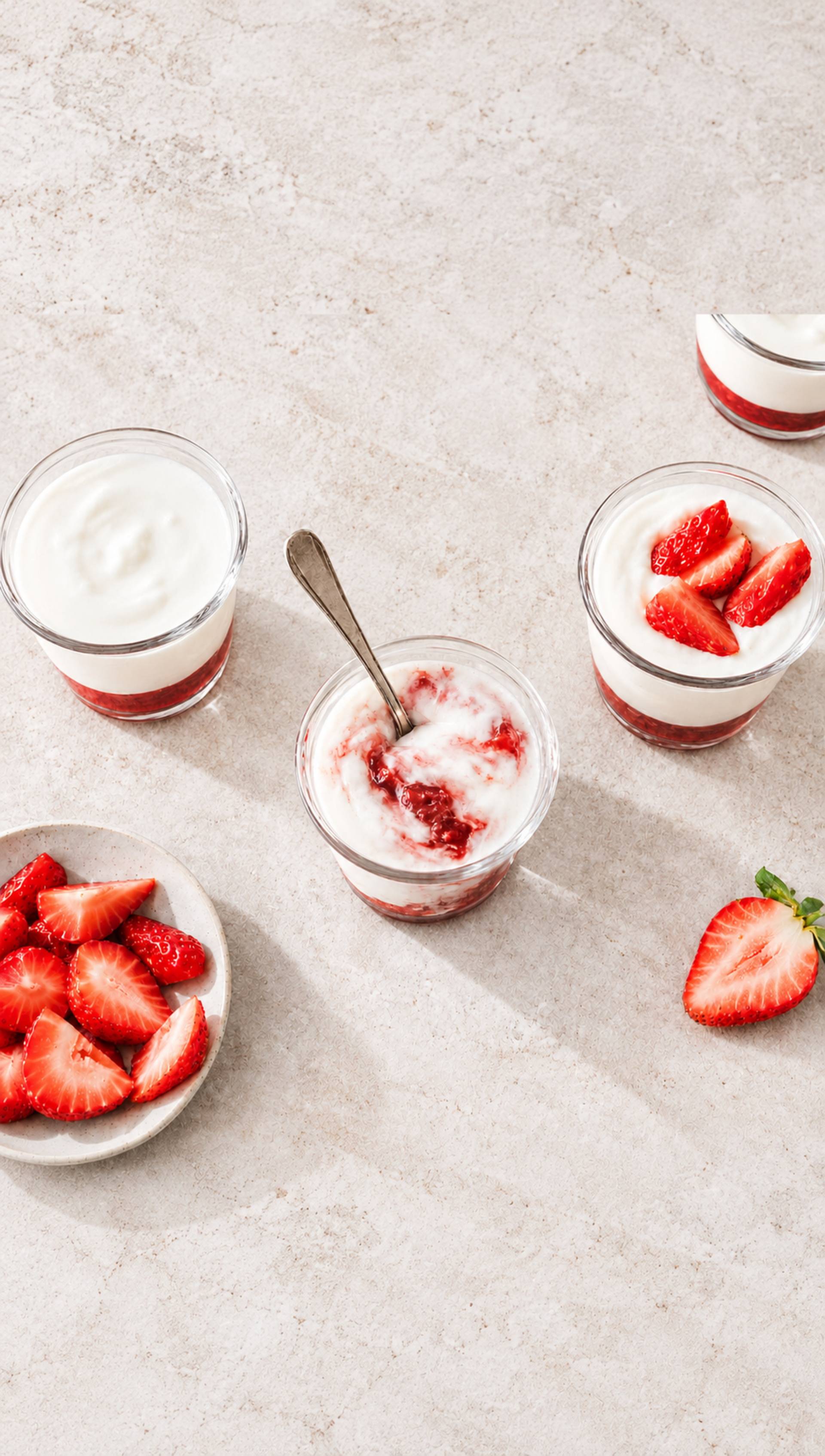 Yaourt à la fraise - Recette Cookeo 9in1 | Moulinex