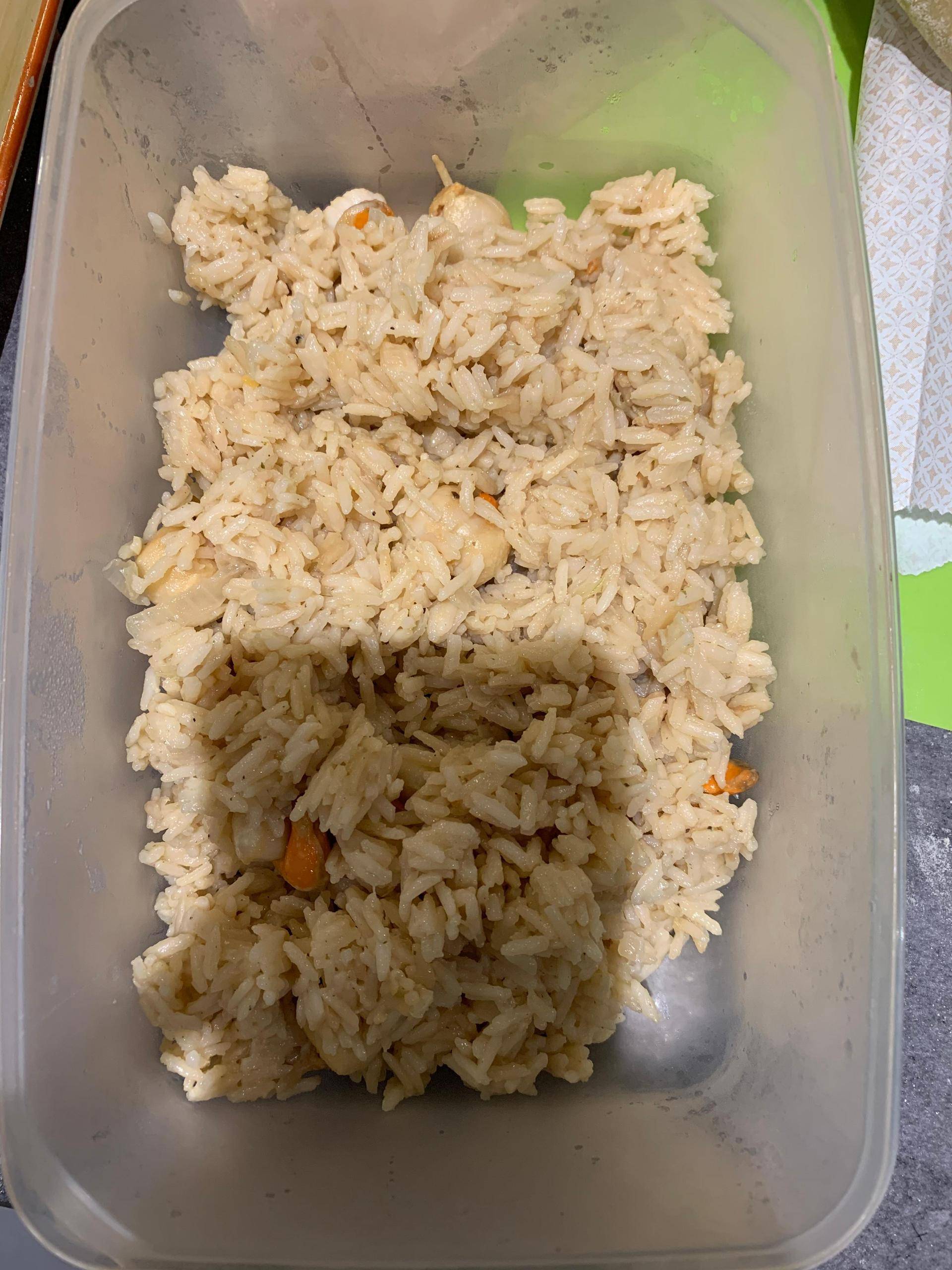 Risotto noix de st Jacques avec corail - Recepten Cookeo | Moulinex