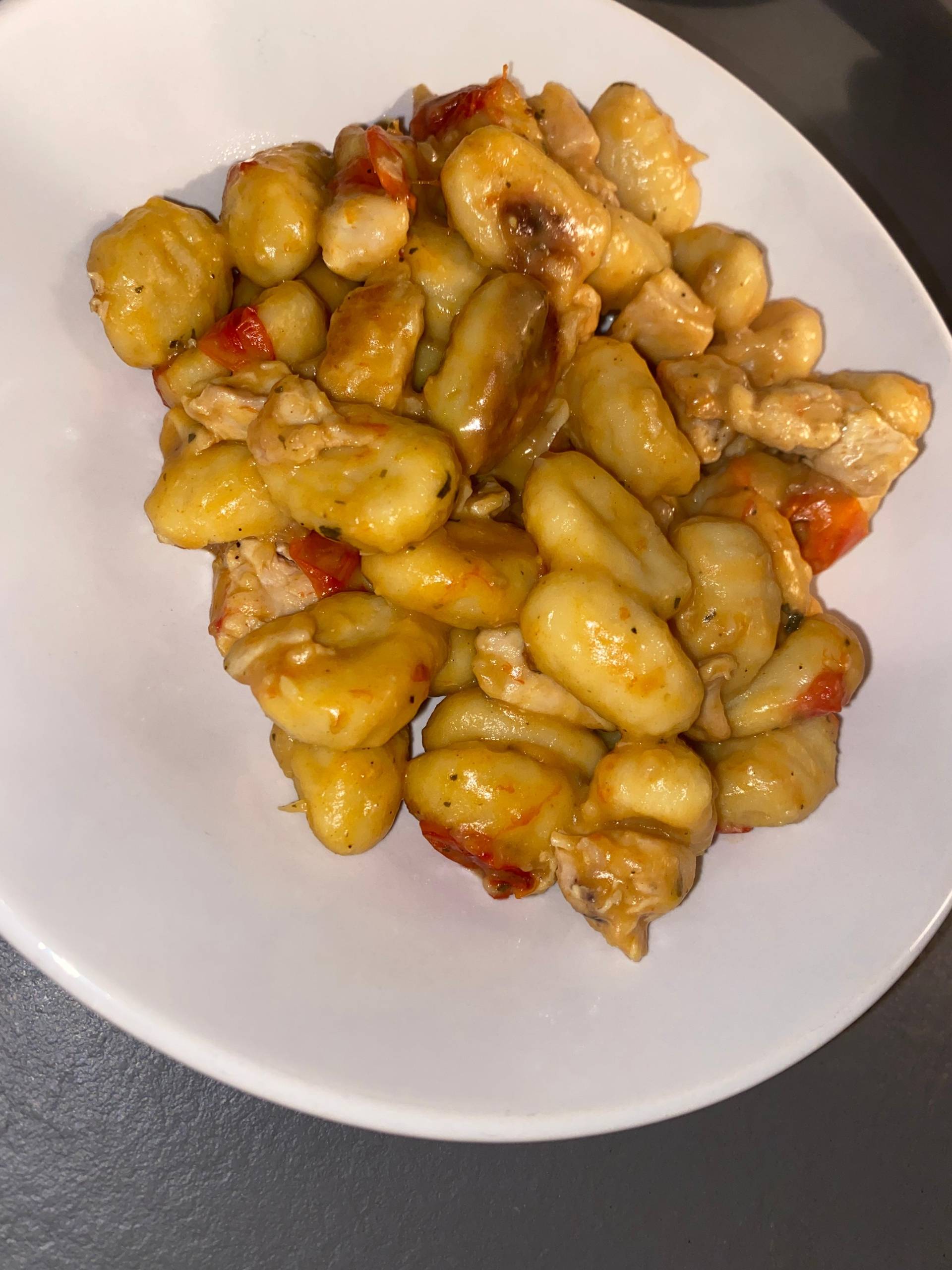 Gnocchi tomates et poulet - Recepten Cookeo | Moulinex