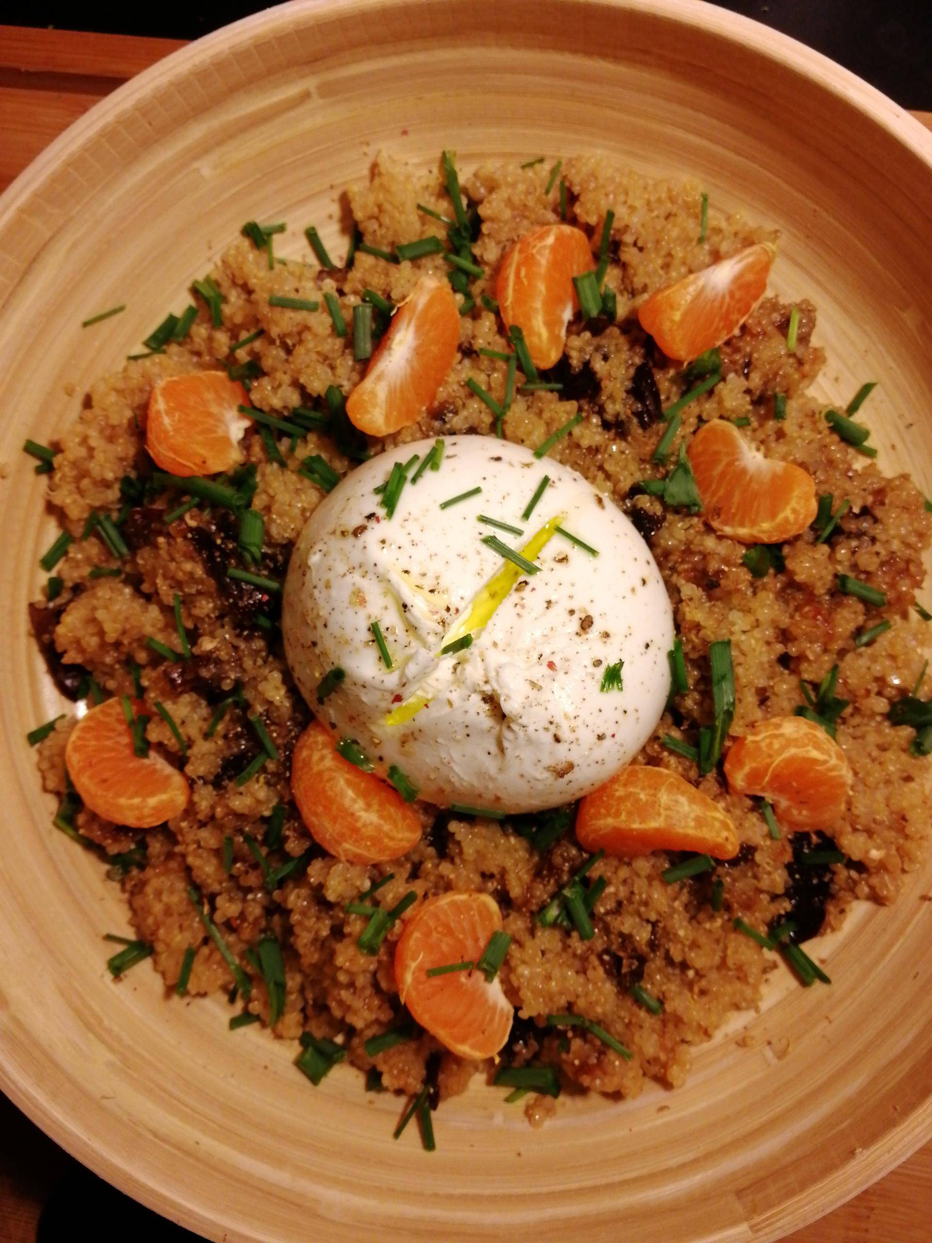 Salade fraîche de quinoa buratta - Recette Cookeo | Moulinex
