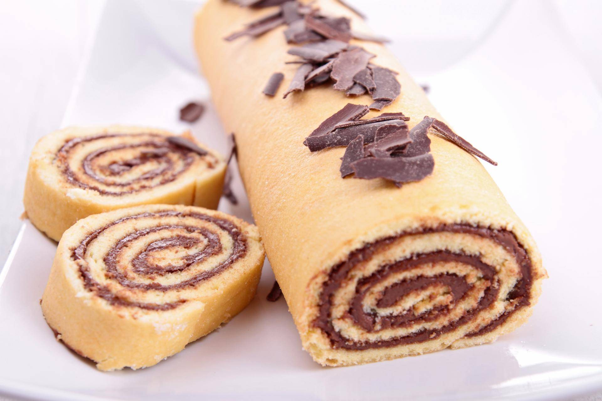 Gâteau roulé poire-chocolat - Recepten Companion | Moulinex