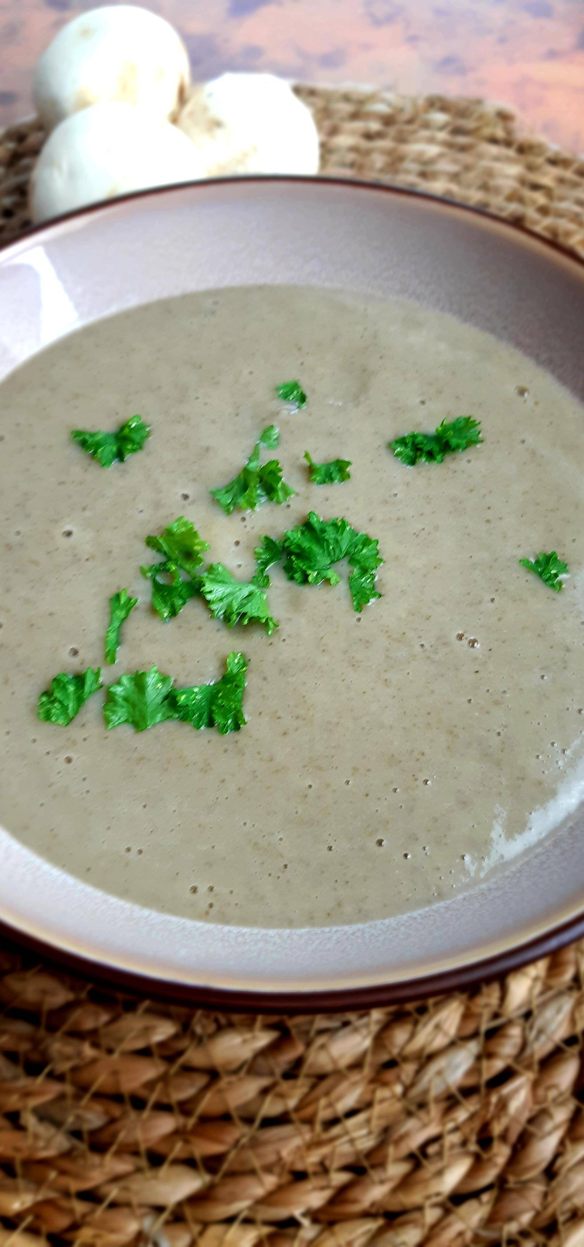 Velouté de champignons et vache qui rit - Recette Companion Connect XL | Moulinex