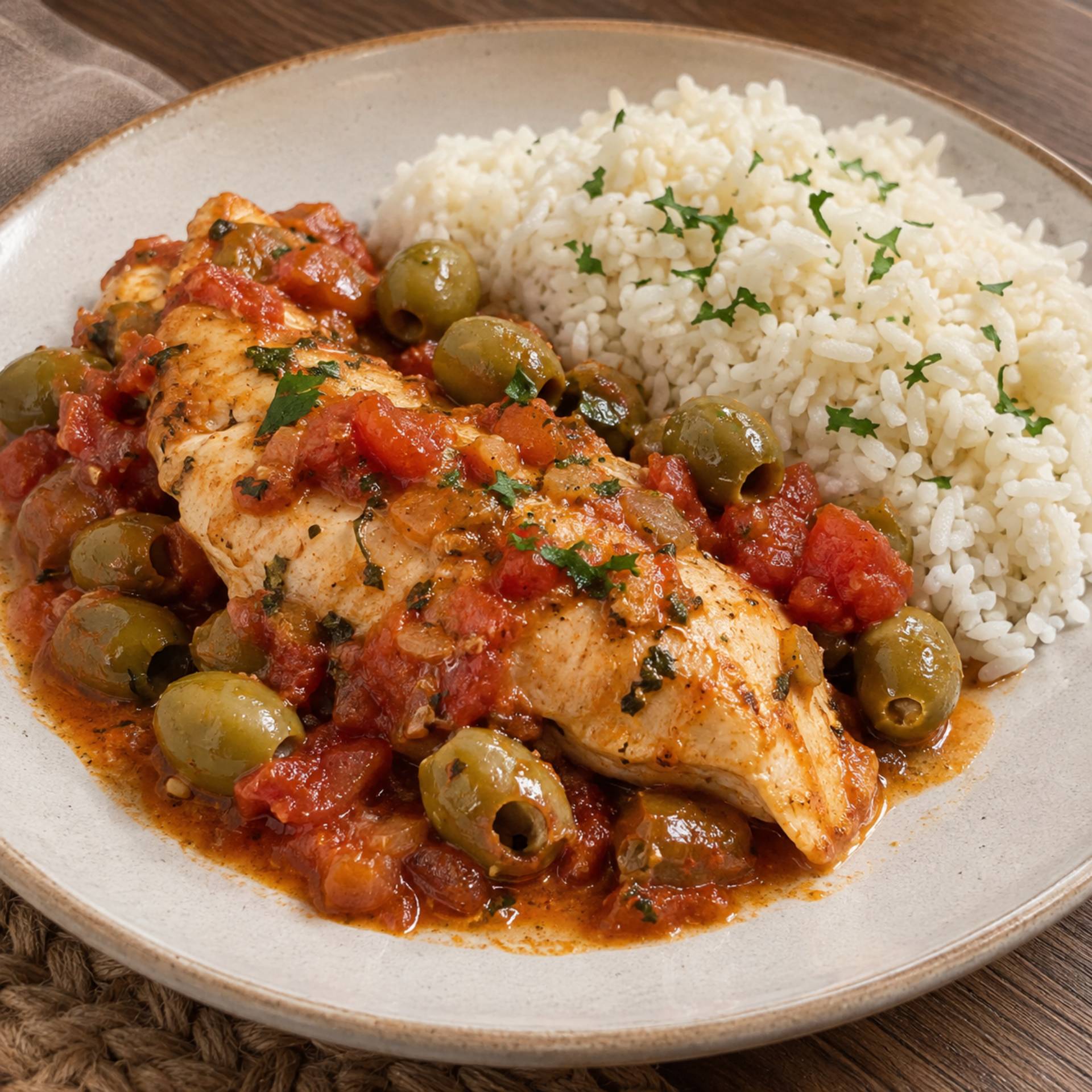 Poulet aux olives tomate - Recette Cookeo 9in1 | Moulinex
