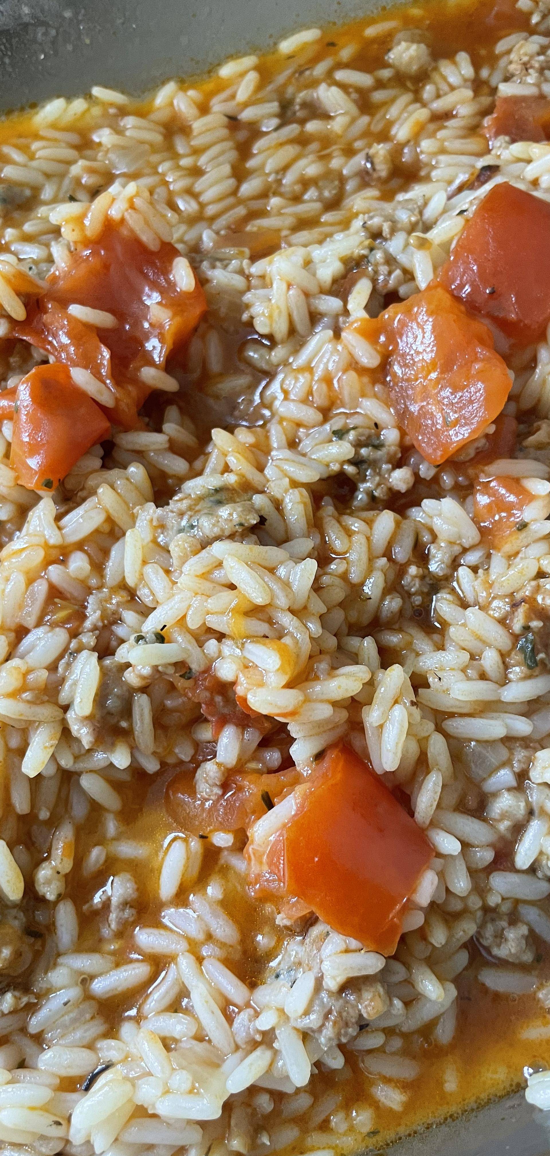 Riz tomates farcies express - Recette Cookeo | Moulinex