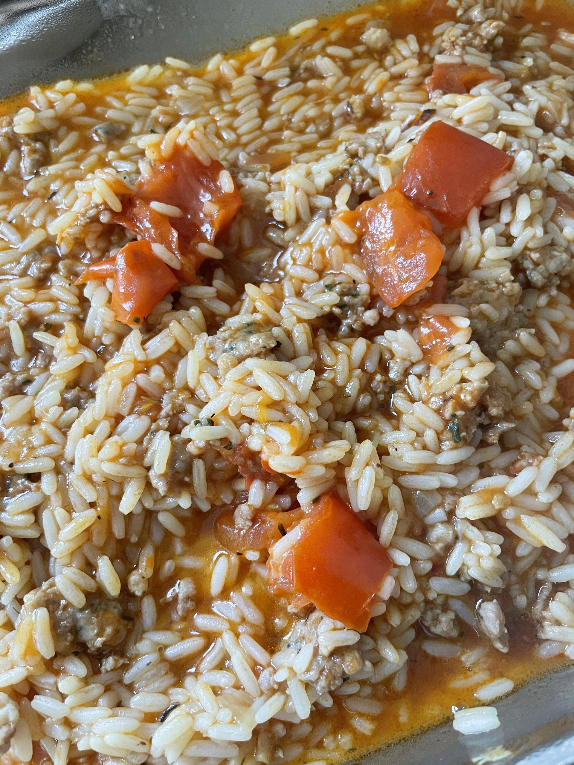 Riz tomates farcies express - Recette Cookeo | Moulinex