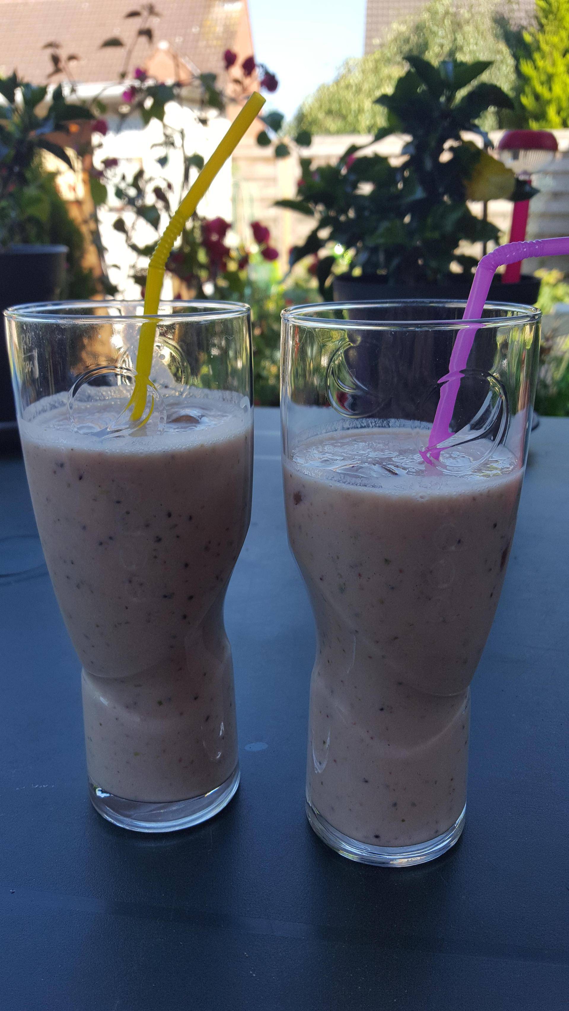 Milk shake fraise kiwi - Recepten Companion | Moulinex