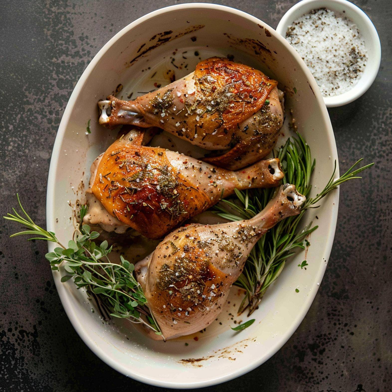 Gebakken kippendijen - Recepten Easy Fry Max | Moulinex