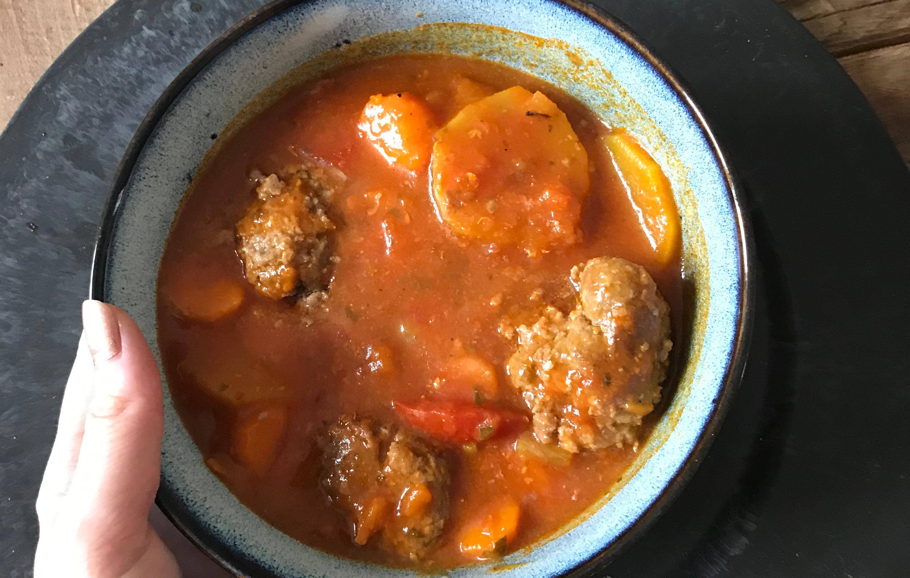 Boulettes de viande à la provençale et ses petits légumes - Recette Cookeo | Moulinex