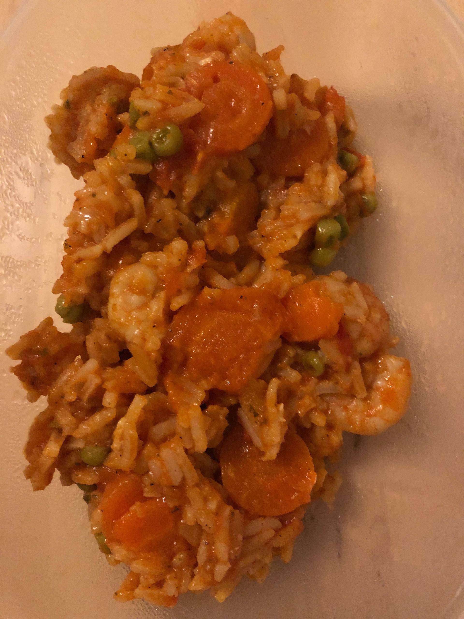 One pot riz crevettes - Recepten Cookeo | Moulinex
