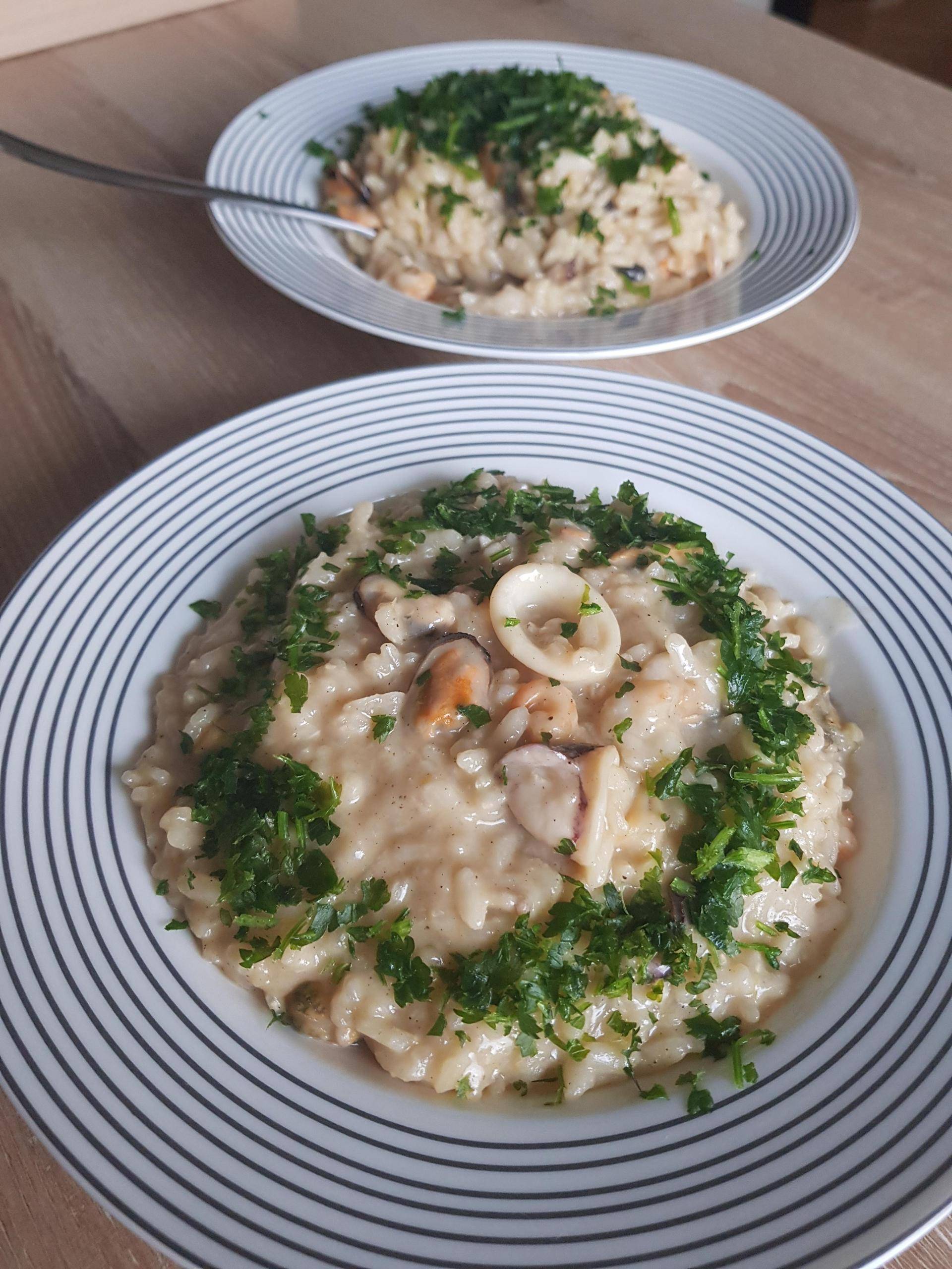 Risotto frutti di mare - Recette Companion Connect XL | Moulinex