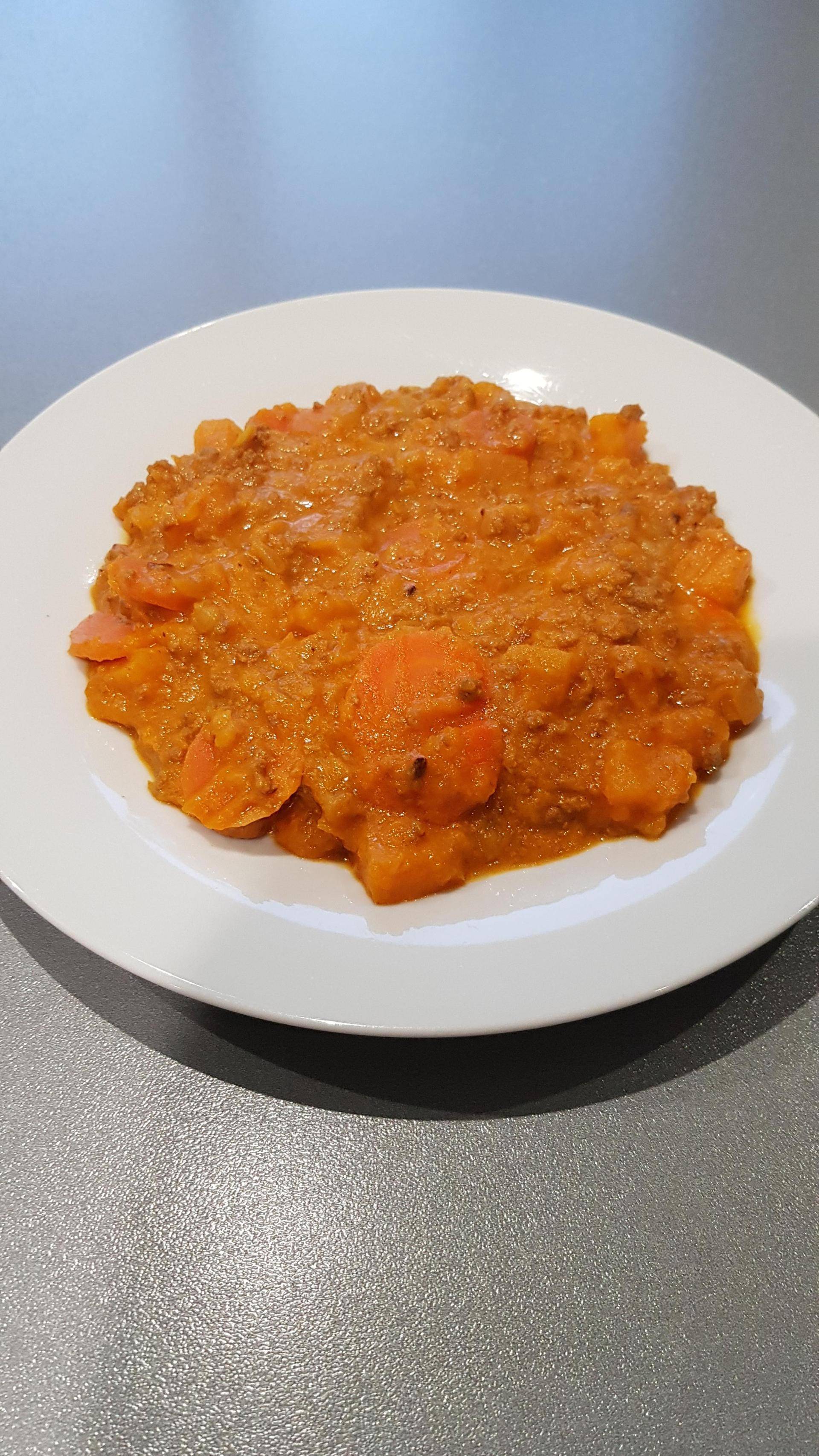 Douce butternut viande hachée - Recette Cookeo | Moulinex