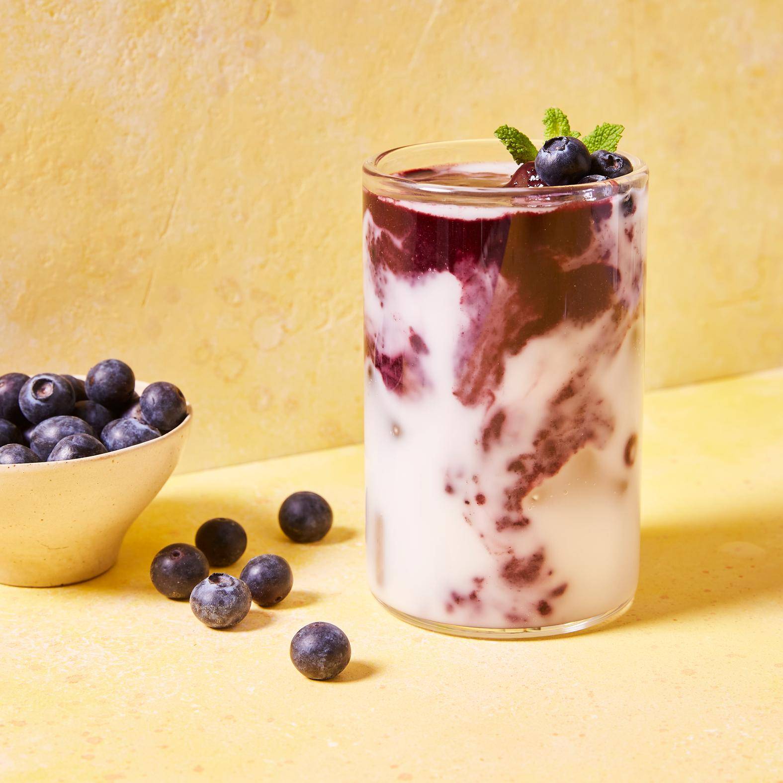 Latte glacé blue açaï - Recepten Perfectmix + | Moulinex