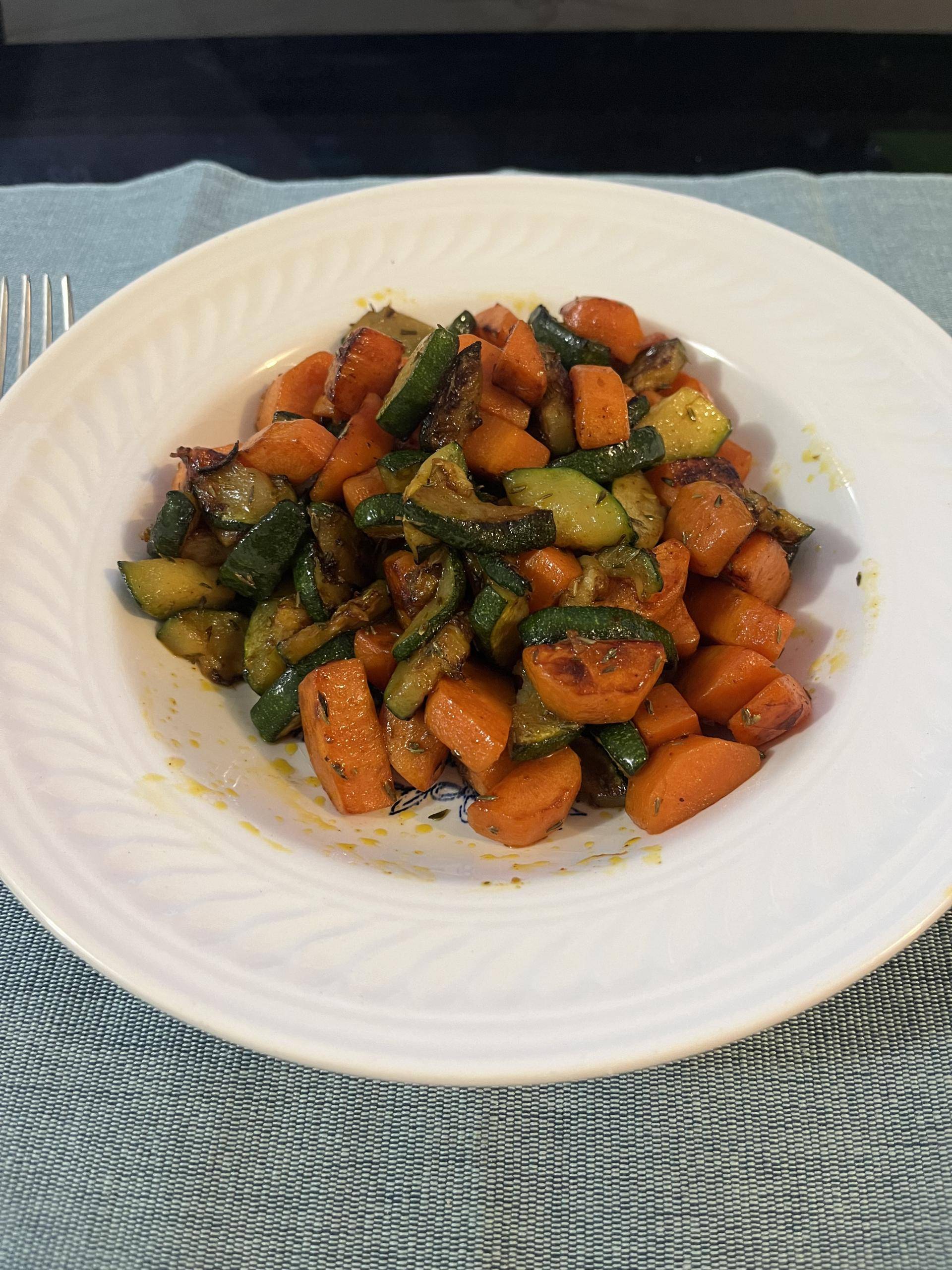 Courgettes & Carottes au paprika et au thym - Recette Cookeo | Moulinex